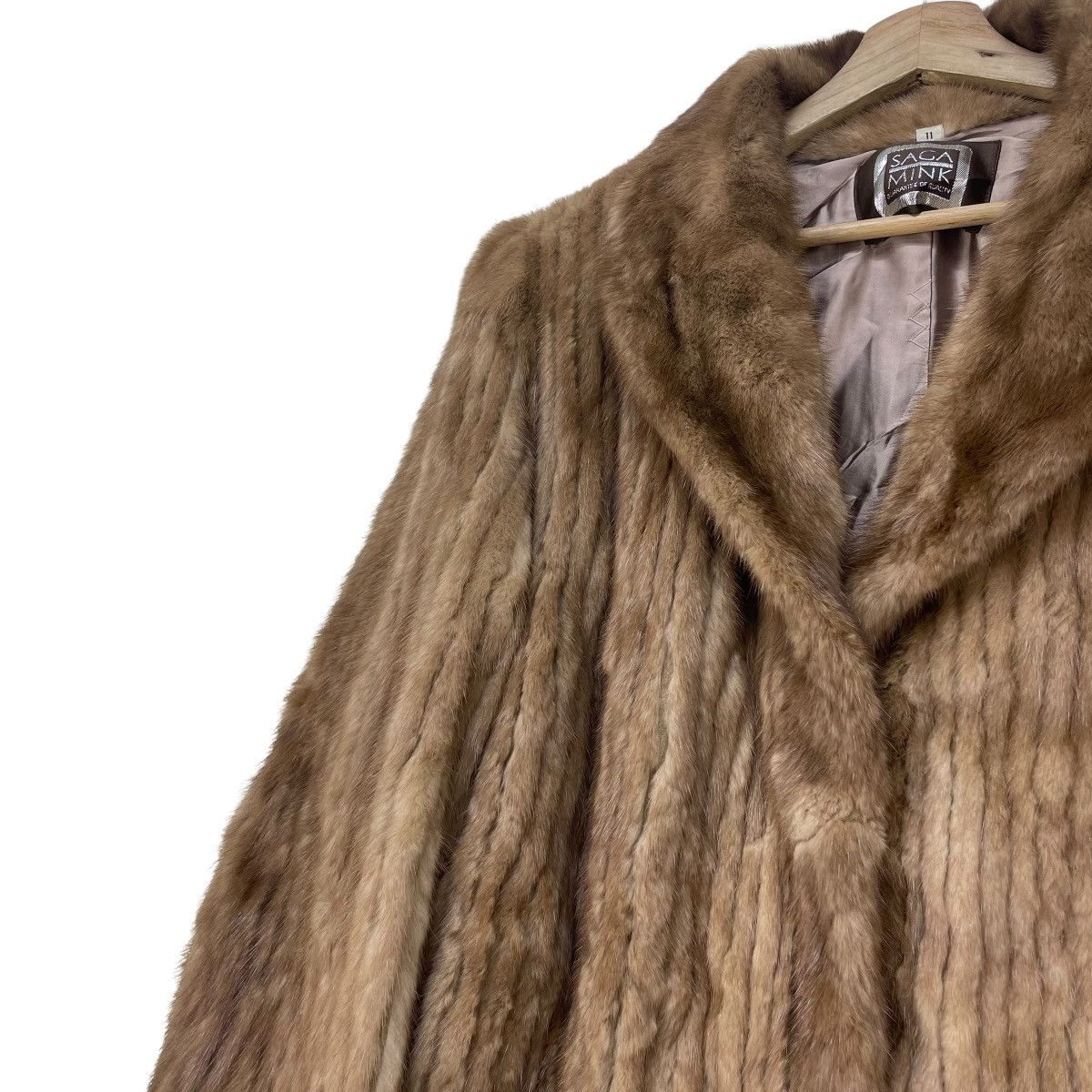 MR & MRS ITALY × Sagafurs Vintage Saga Mink Jacket Size M / US 6-8 / IT 42-44 - 4 Thumbnail
