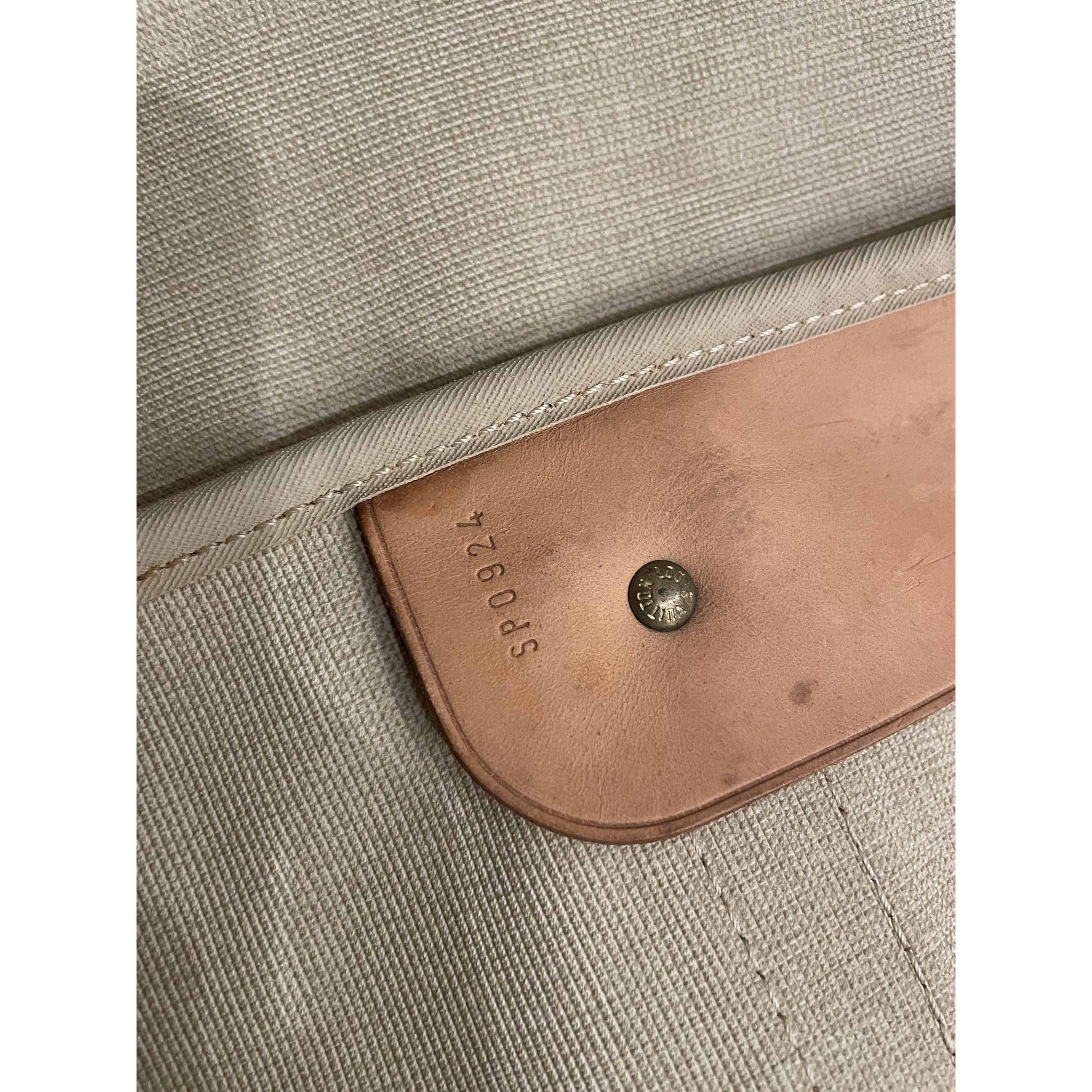 Louis Vuitton Louis Vuitton Monogram Canvas Garment Bag With Leather Trim Size ONE SIZE - 13 Thumbnail