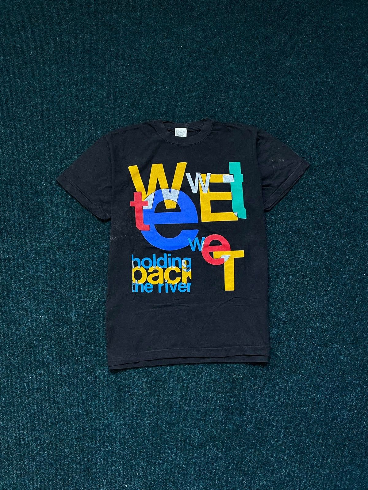 Vintage 89/90's Wet Wet Wet Holding Back The River Tour Rock