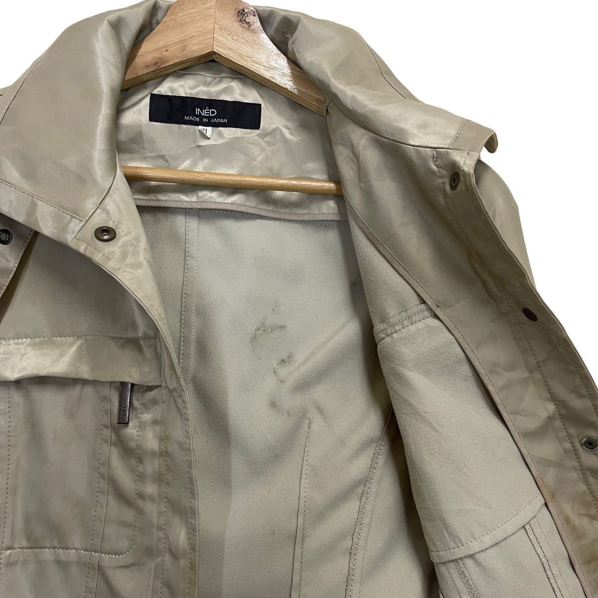 Japanese Brand × Vintage × Yohji Yamamoto INED BY YOHJI YAMAMOTO CROPPED JACKET Size S / US 4 / IT 40 - 14 Thumbnail