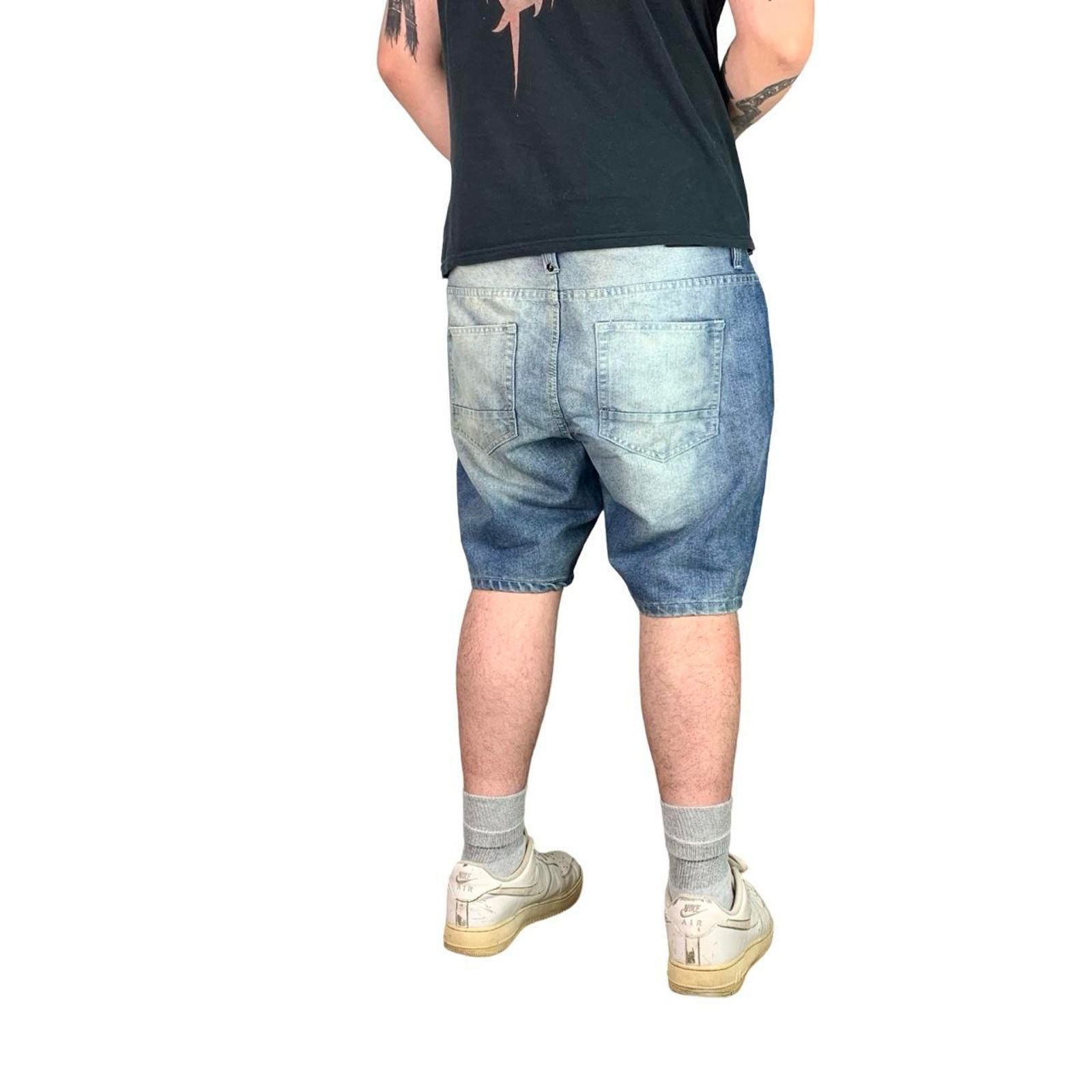 Ecko Unltd. × Vintage Vintage Baggy Ecko Unltd Jean Shorts Size US 42 / EU 58 - 3 Thumbnail