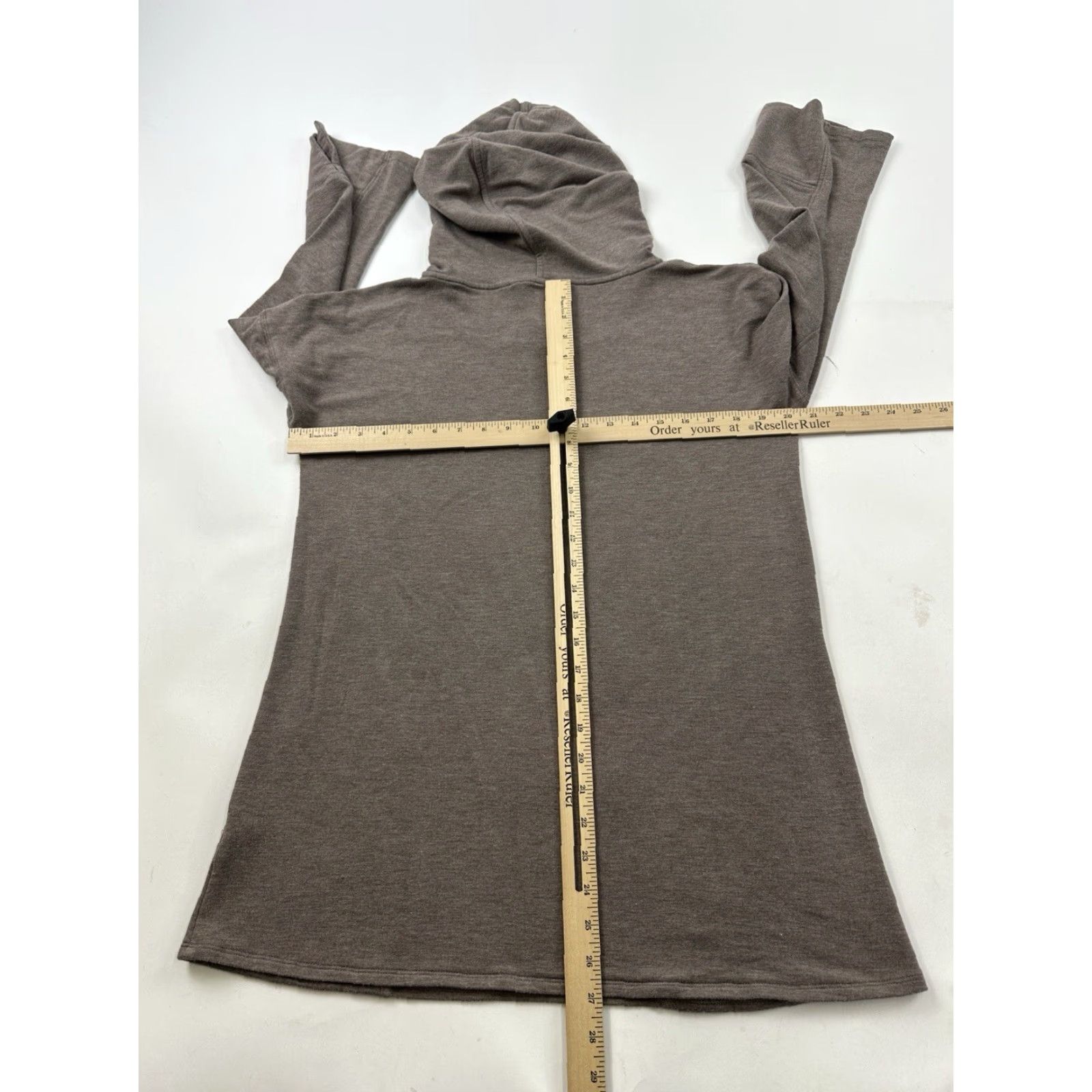 Soft Surroundings Soft Surroundings Shirt Womens Small Brown 3/4 Sleeve Pullover Hoodie Top Size S / US 4 / IT 40 - 7 Thumbnail