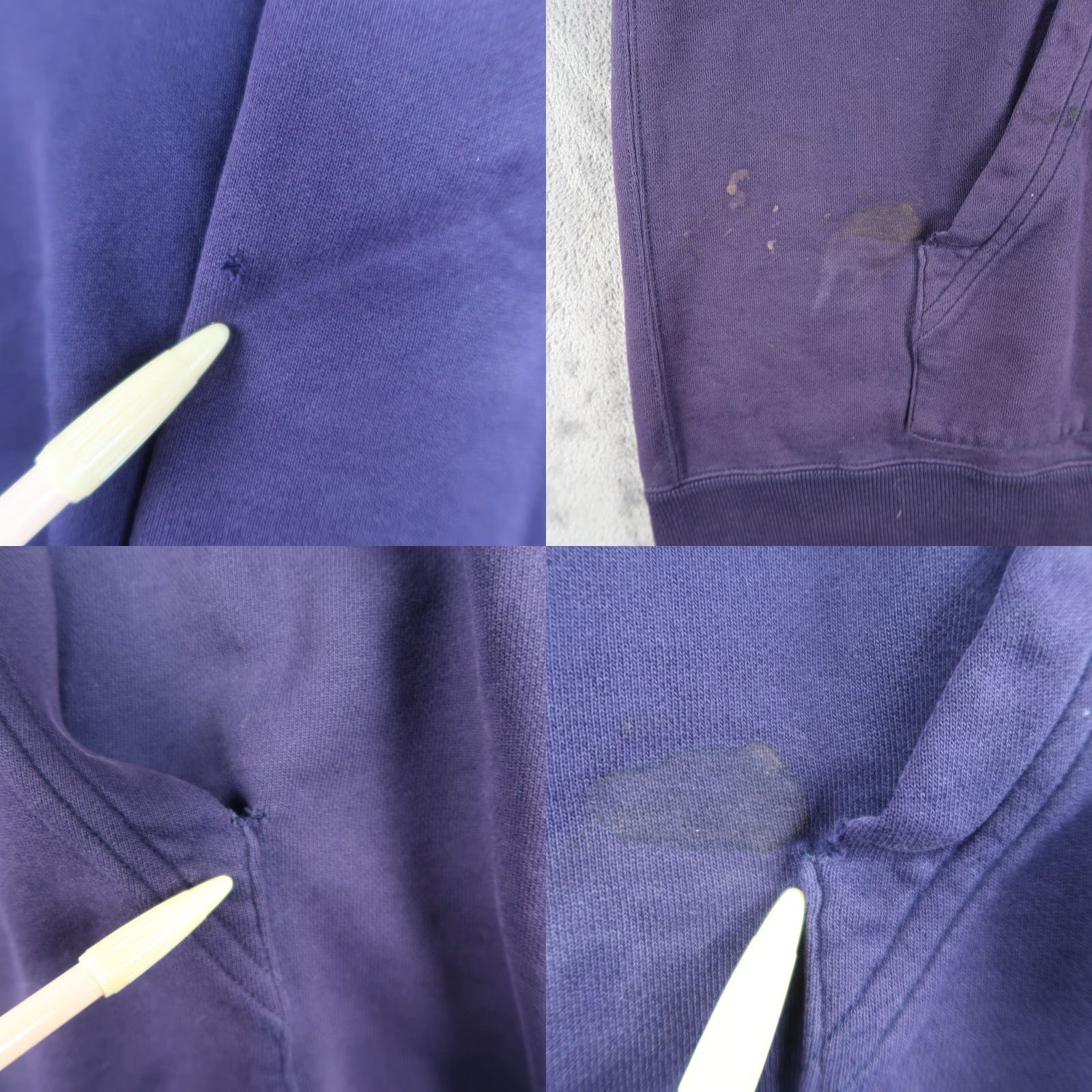 Polo Ralph Lauren VINTAGE Polo Ralph Lauren Hoodie Blue Zip Up Hooded 90s Logo Embroidered Crew Neck Men’s L Large Size Size US L / EU 52-54 / 3 - 8 Thumbnail