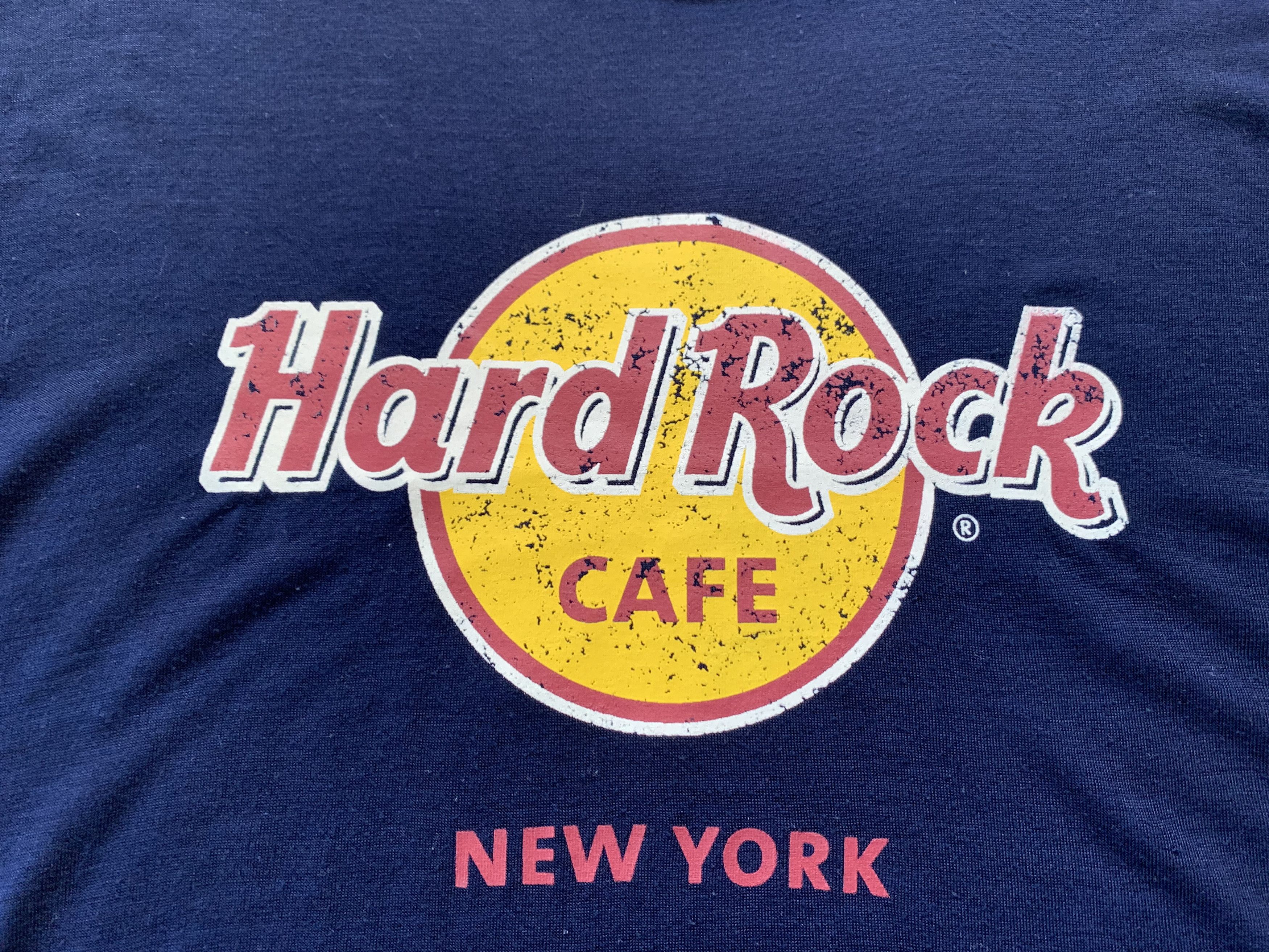 Hard Rock Cafe Women’s Hard Rock Cafe New York Navy Logo T-Shirt Size S / US 4 / IT 40 - 5 Thumbnail