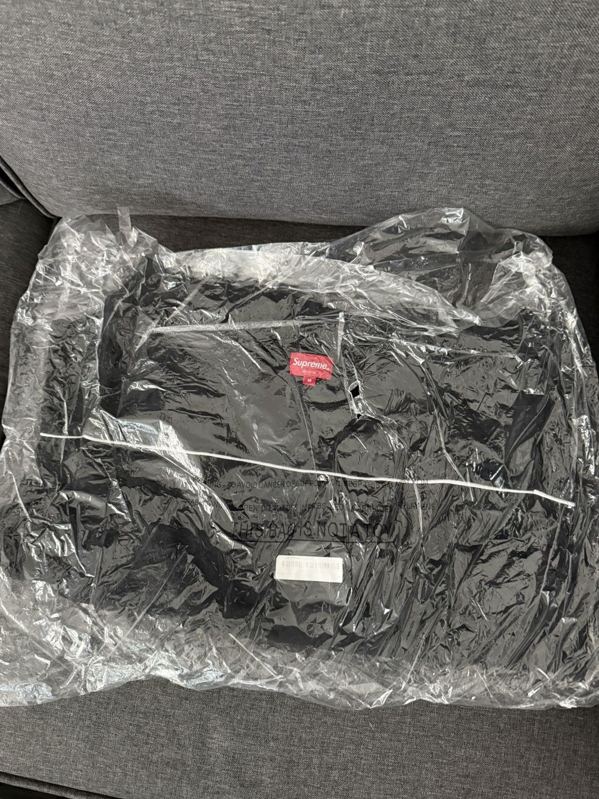 Supreme Supreme Yoke Piping Long-Sleeve Shirt Black Size US M / EU 48-50 / 2 - 3 Thumbnail