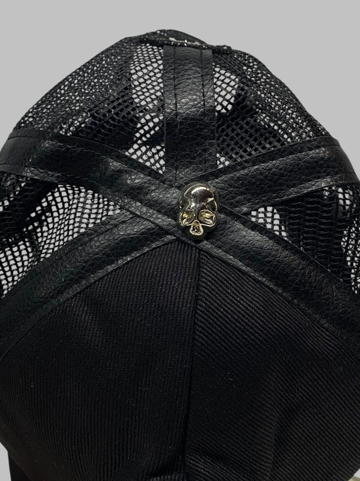 Other Jupiter Juno Rhinestones Skull Mesh Cap 14th Addiction Style Size ONE SIZE - 11 Thumbnail