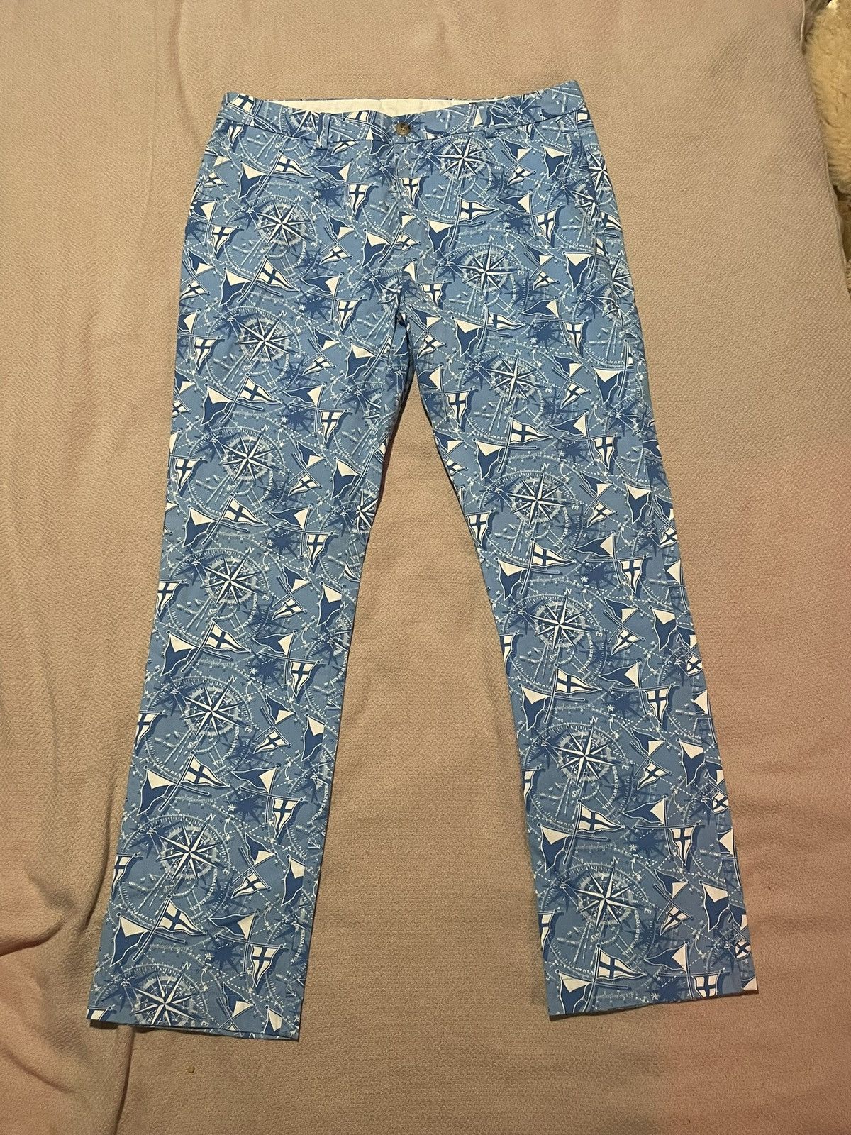 Vineyard Vines NWOT Vineyard Vines Nautical Dress Pants Size US 35 - 1 Thumbnail
