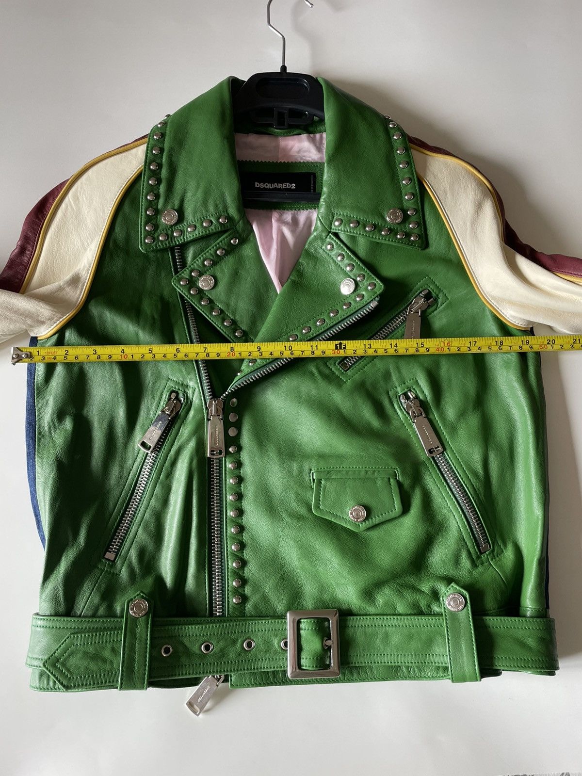 Dsquared2 Dsquared2 Biker Leather Jeans Jacket Size M / US 6-8 / IT 42-44 - 16 Thumbnail