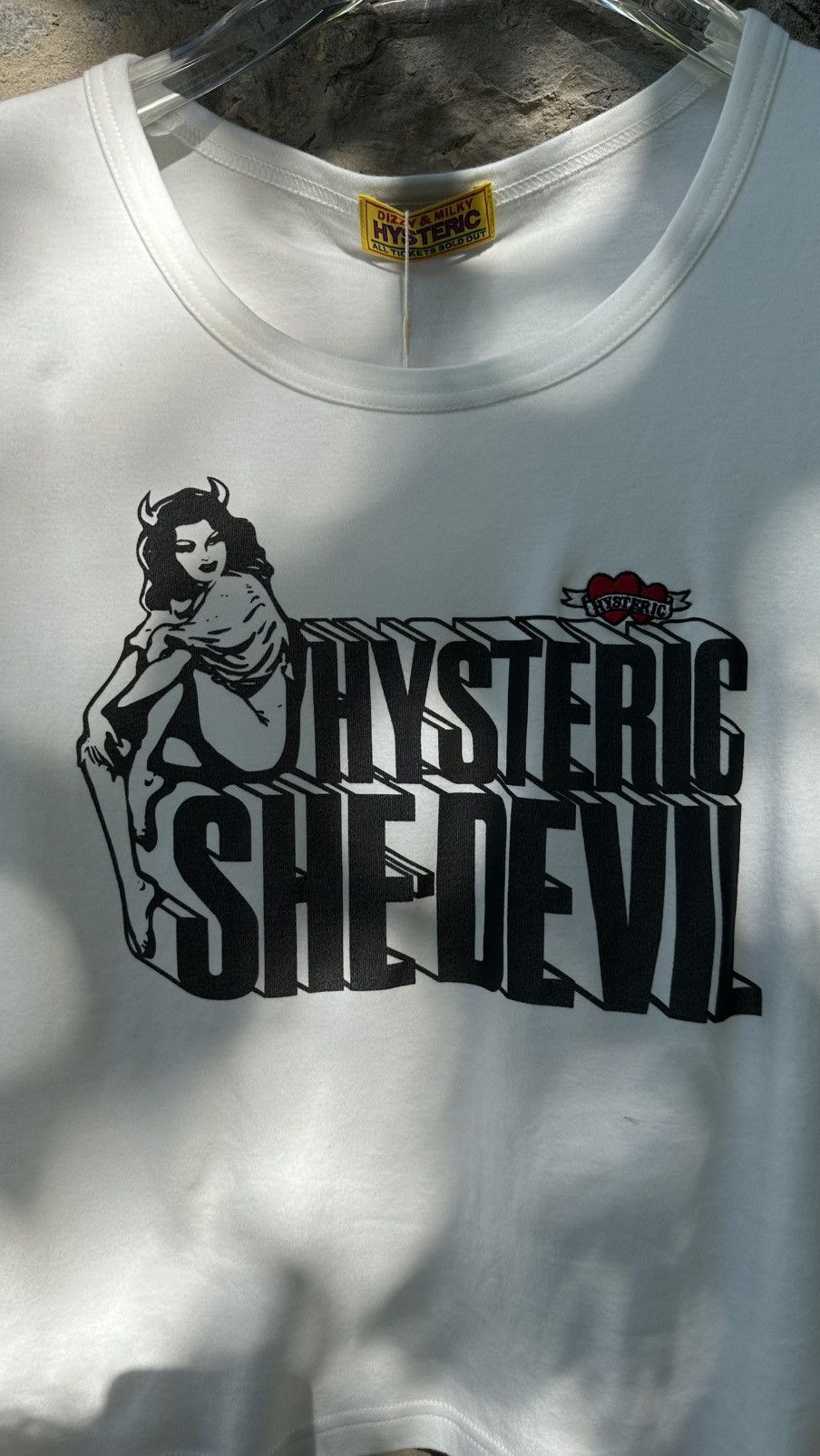 Hysteric Glamour Hysteric Glamour Devil Crop Tee Size ONE SIZE - 2 Thumbnail