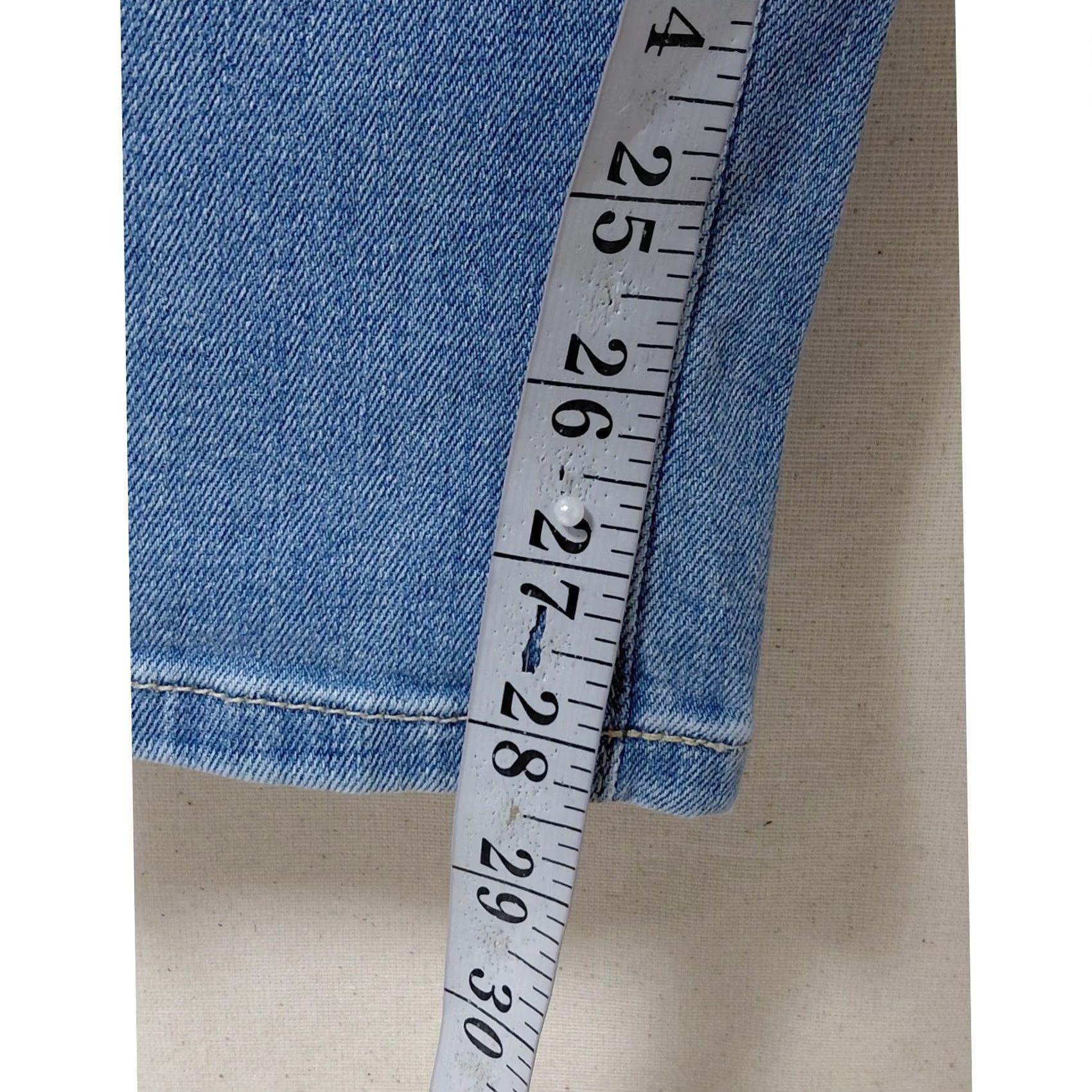 Vintage Joe's Jeans Women Blue Ankle Slim Size 28 Solid Denim Size 28" / US 6 / IT 42 - 7 Thumbnail