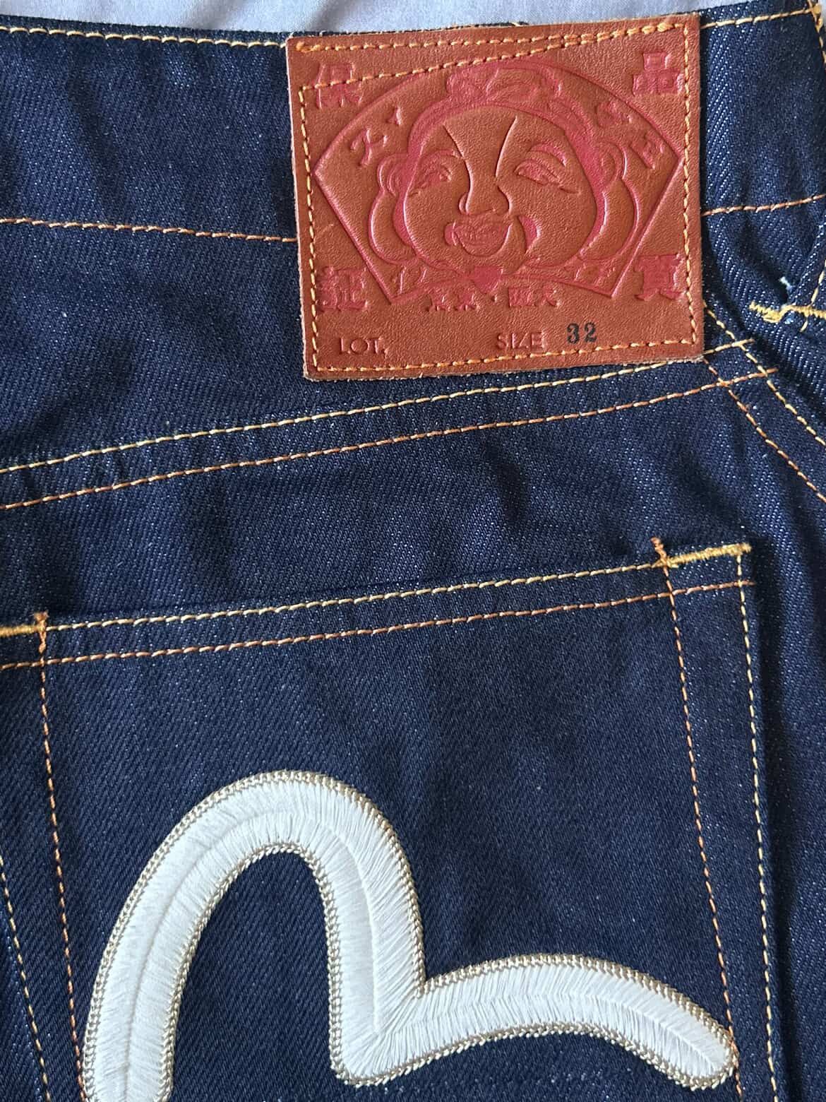 Evisu Evisu Selvedge Seagull Embroidery 3D Cut Denim Jeans Size US 32 / EU 48 - 4 Thumbnail