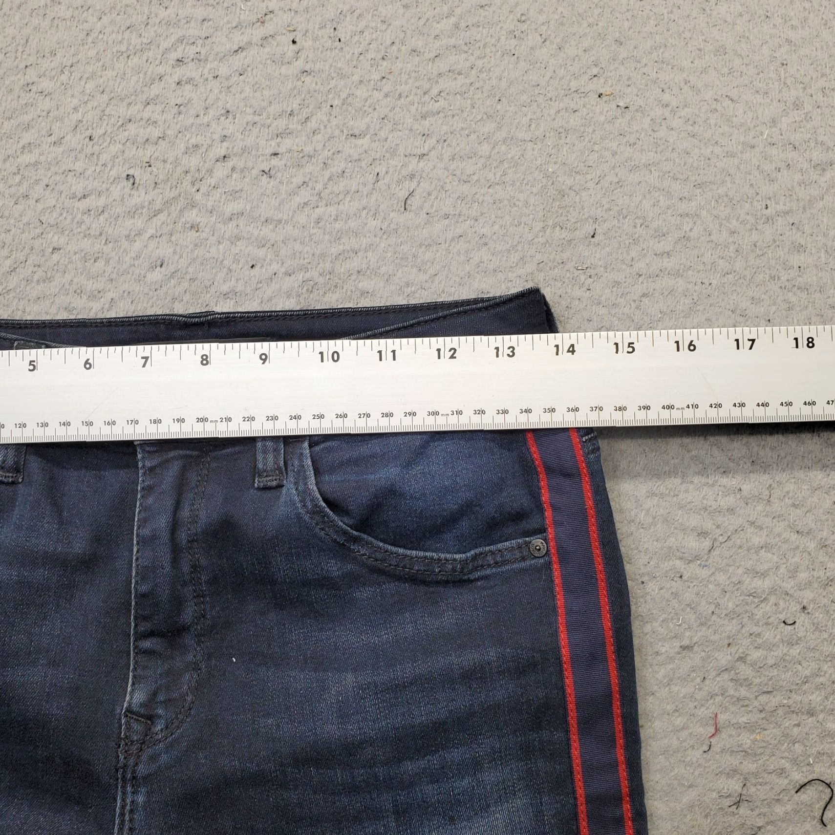Mavi Mavi Women Jeans Skinny Denim Stretch High-Rise 28 Blue Comfortable Pockets 5-Pocket Womens Jeans 28" Inseam Size 28" / US 6 / IT 42 - 6 Thumbnail