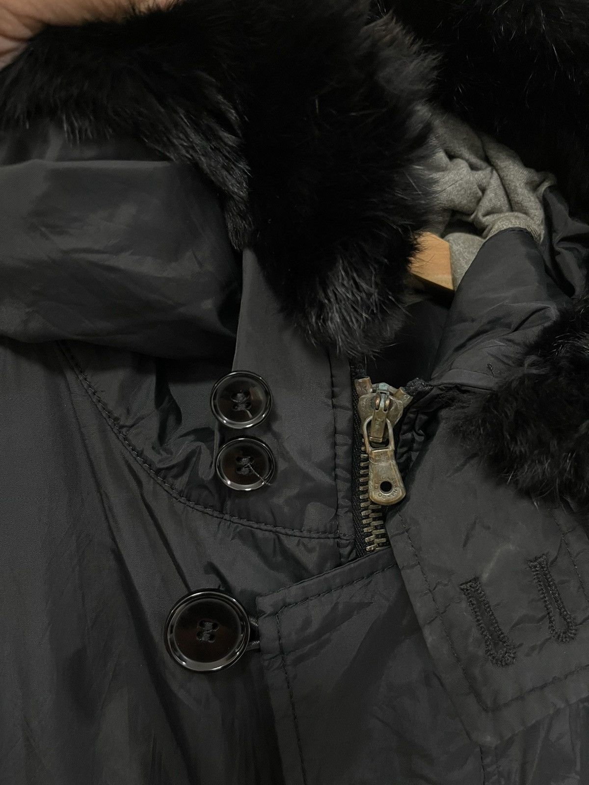 Dolce & Gabbana Dolce & Gabbana Multizipper Fur Hooded Vintage Jacket Size US M / EU 48-50 / 2 - 5 Thumbnail