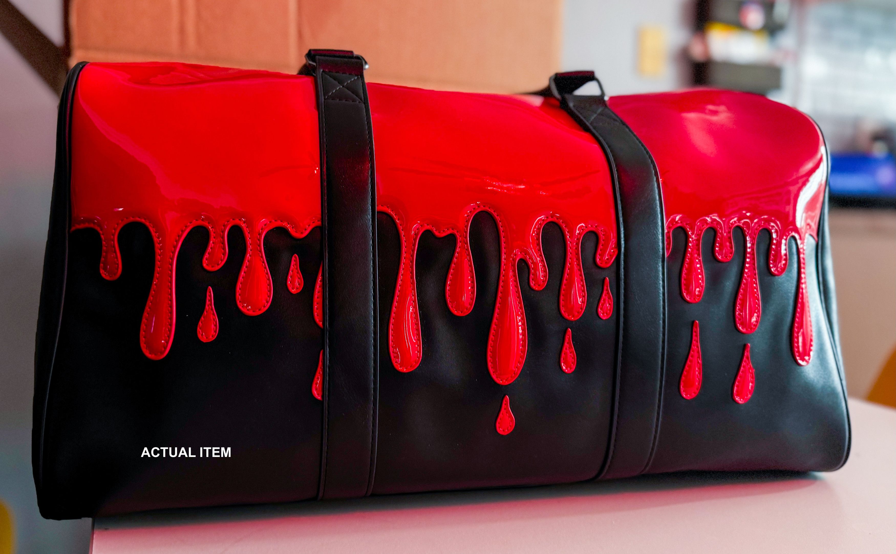 Other Foxblood - Bloody Drip Weekender Bag by Foxblood Size ONE SIZE - 2 Thumbnail