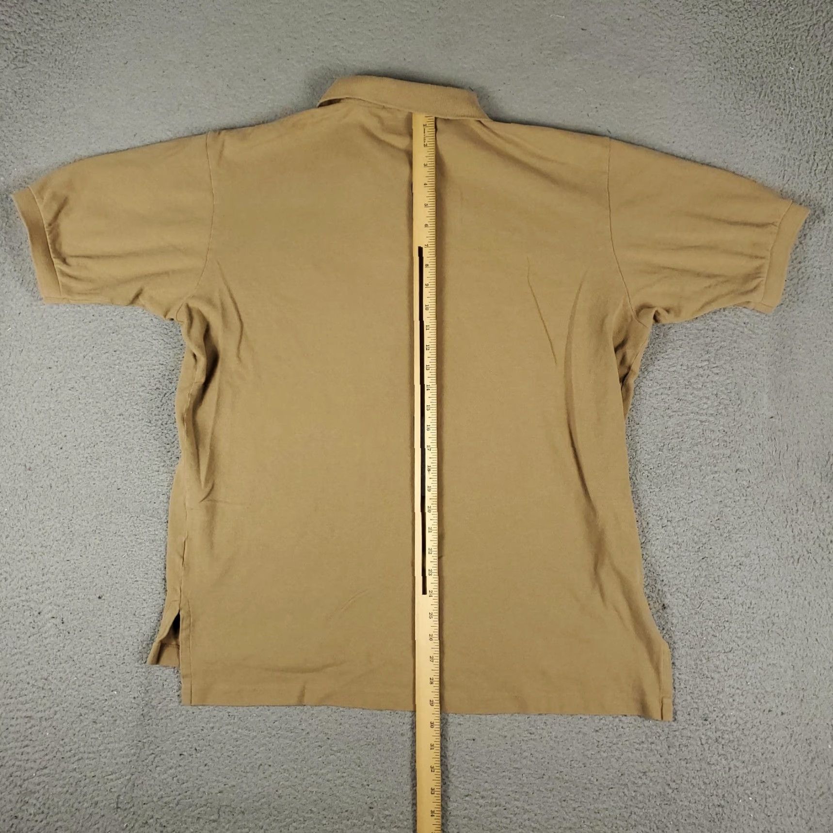 Polo Ralph Lauren Polo Ralph Lauren Polo Shirt Mens XL Classic Fit Beige Pony Embroidered Casual 100% Cotton Short Sleeve Men’s Polo Shirt Size US XL / EU 56 / 4 - 4 Thumbnail