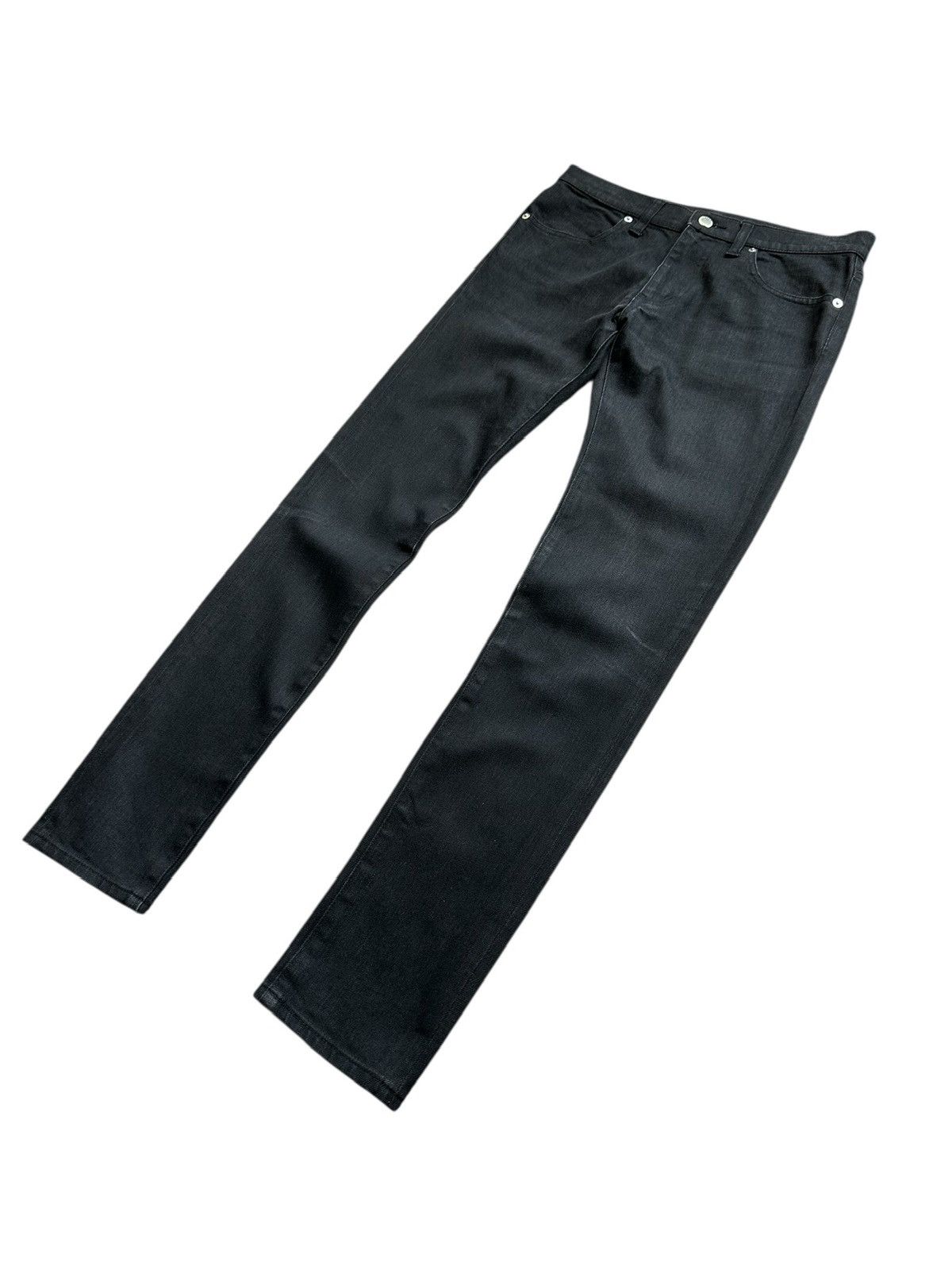 JOHN LAWRENCE SULLIVAN A/W 2010 - John Lawrence Sullivan slim black denim Size US 29 - 3 Thumbnail