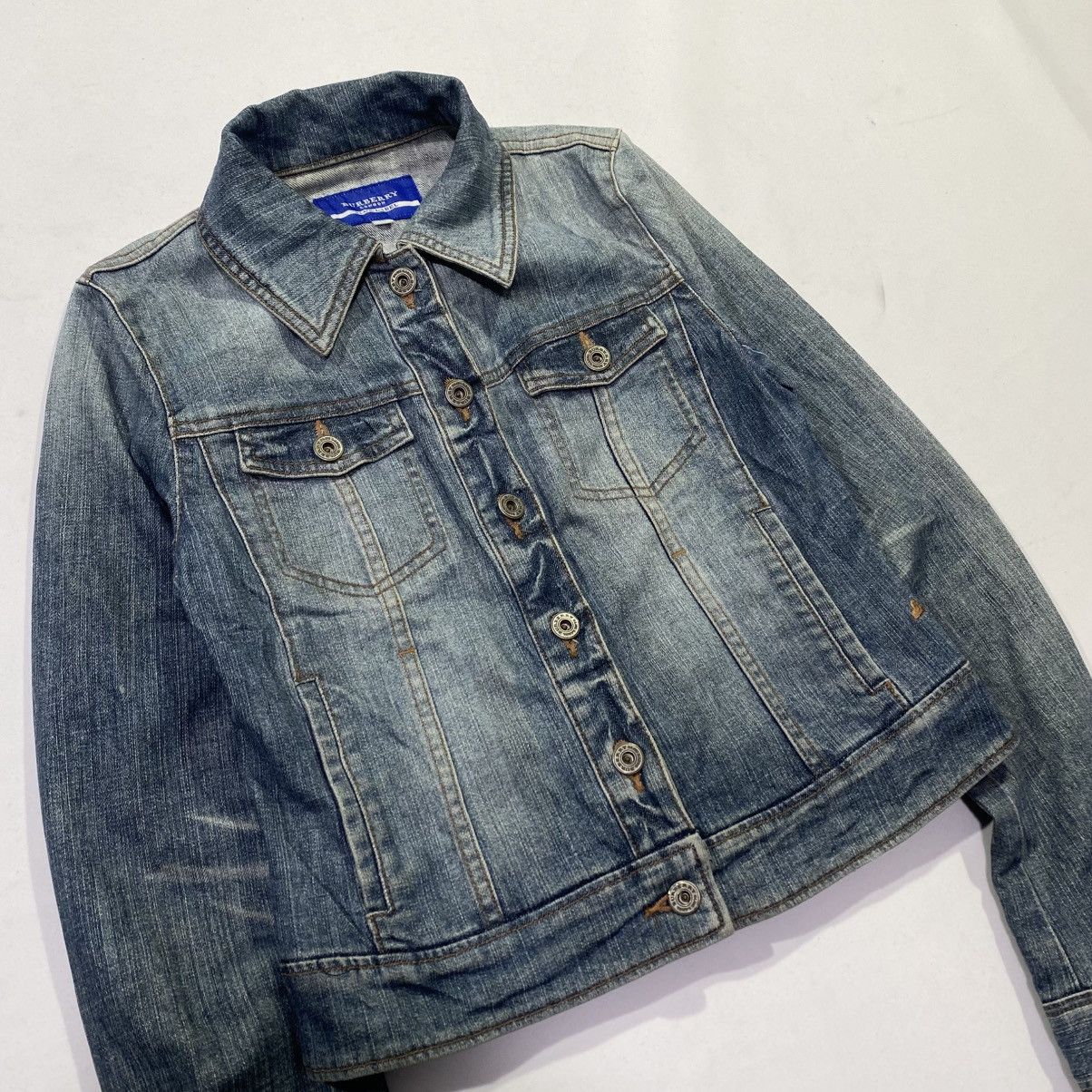 Burberry Burberry Blue Label Denim Jacket Size S / US 4 / IT 40 - 2 Thumbnail