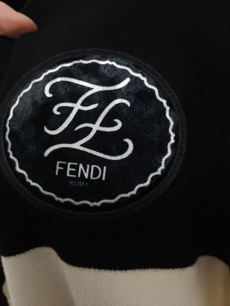 Fendi Fendi High Neck Wool Sweater Jacket Size US M / EU 48-50 / 2 - 4 Thumbnail