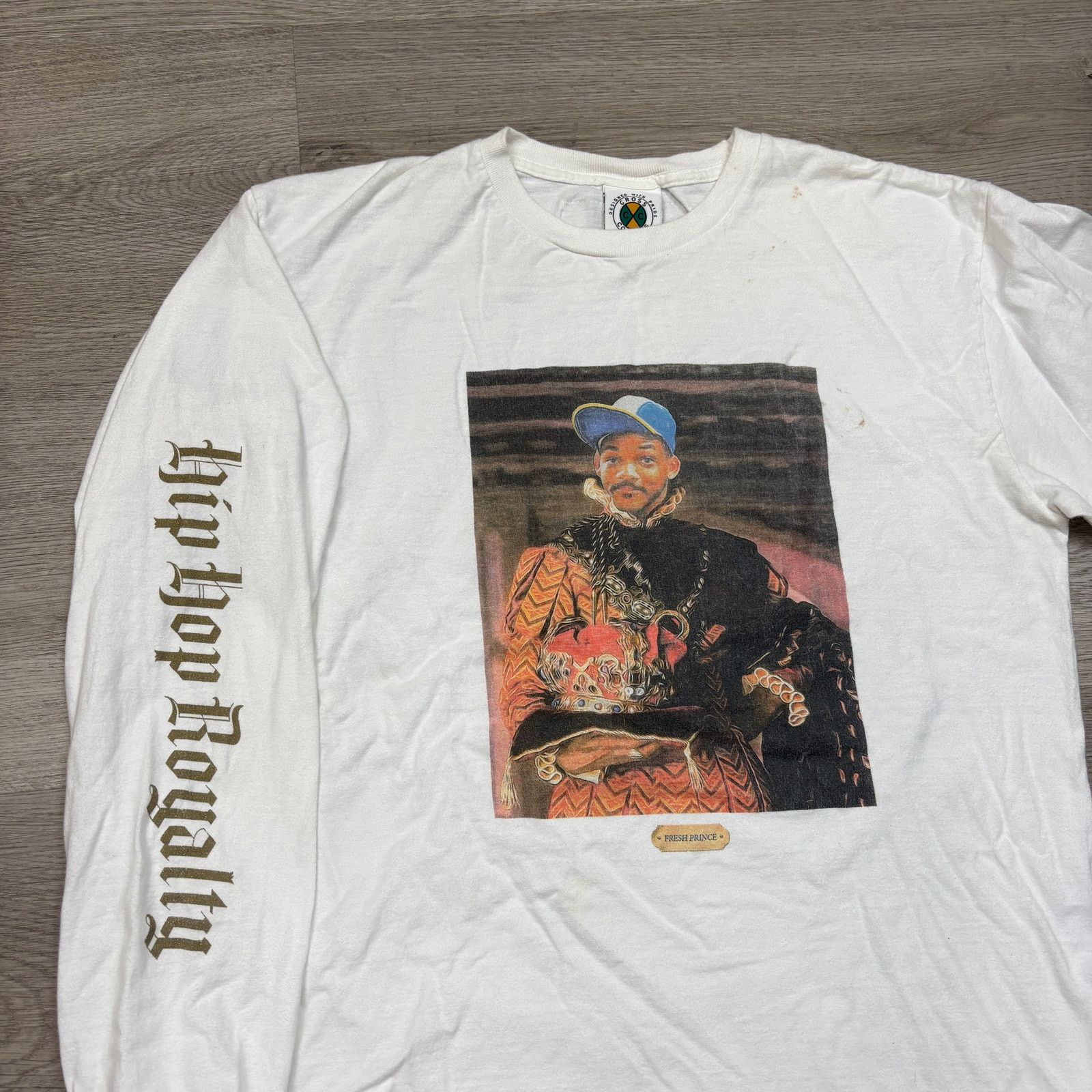 Cross Colours × Rap Tees × Vintage VTG Cross Colours Hip Hop Royalty Fresh Prince Shirt Men's M Size US M / EU 48-50 / 2 - 2 Thumbnail