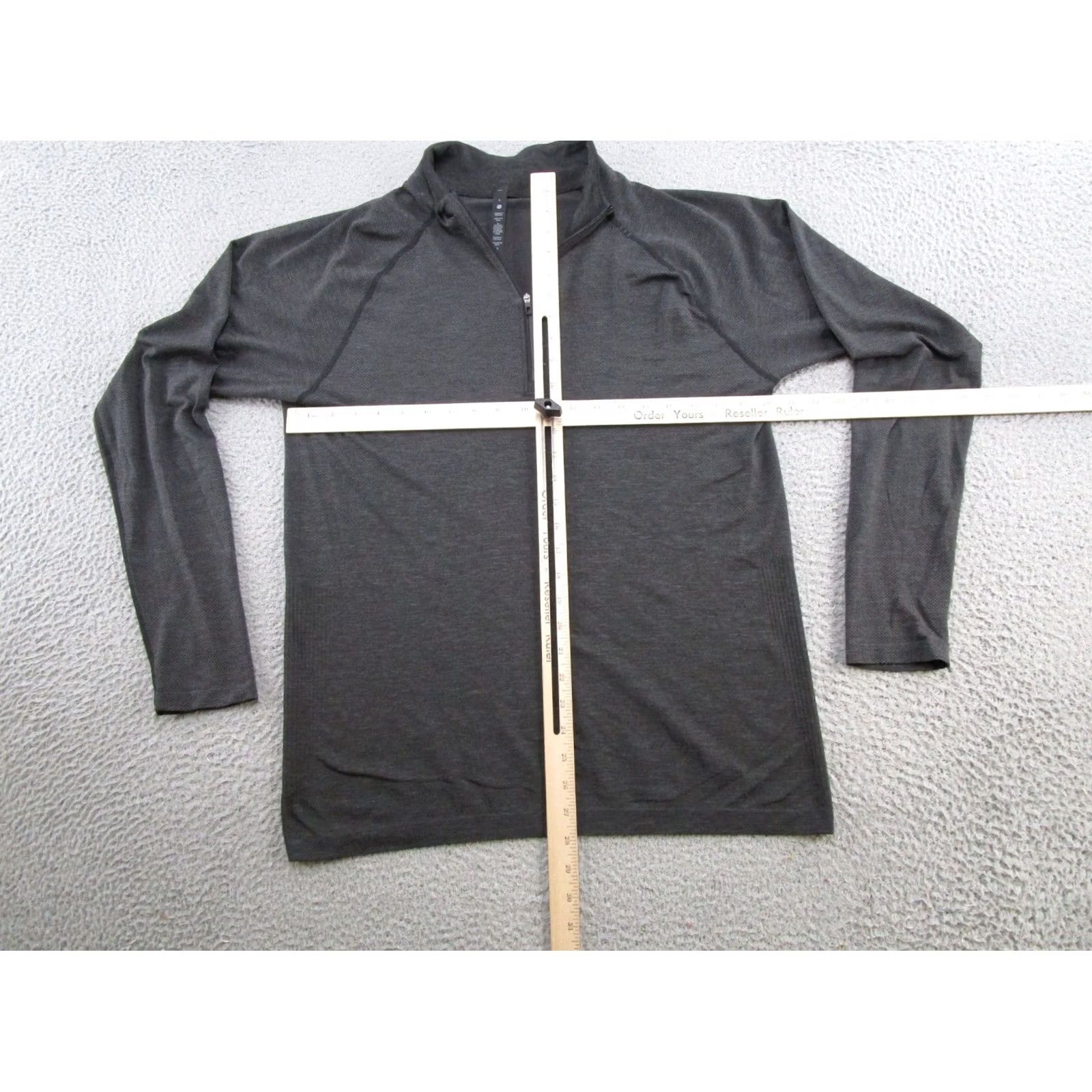 Lululemon Lululemon Metal Vent Tech 1/4 Zip Pullover Mens Size L Black Long Sleeve Light Shirt Size US L / EU 52-54 / 3 - 4 Thumbnail