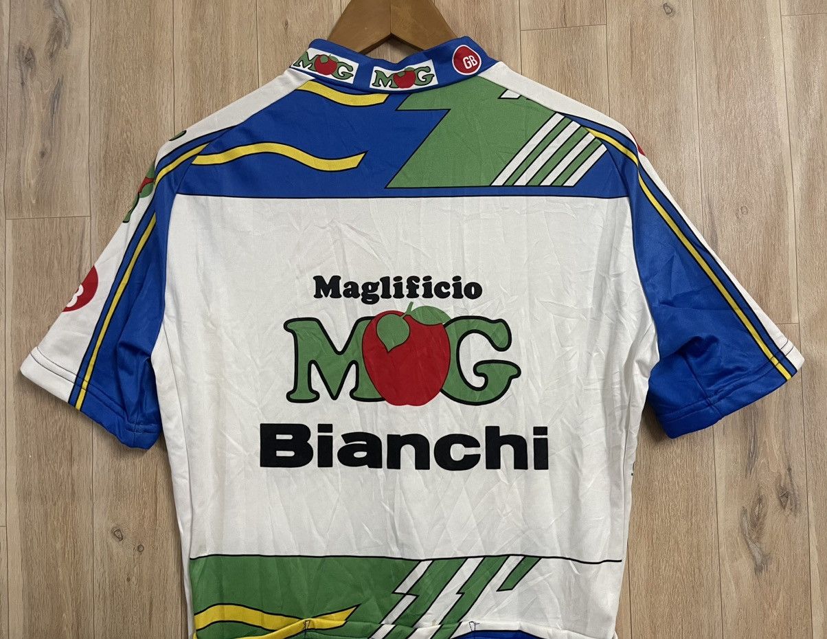 Bicycle × Vintage Vintage Bicycle Jersey Bianchi M Made in Italy Size US M / EU 48-50 / 2 - 8 Thumbnail