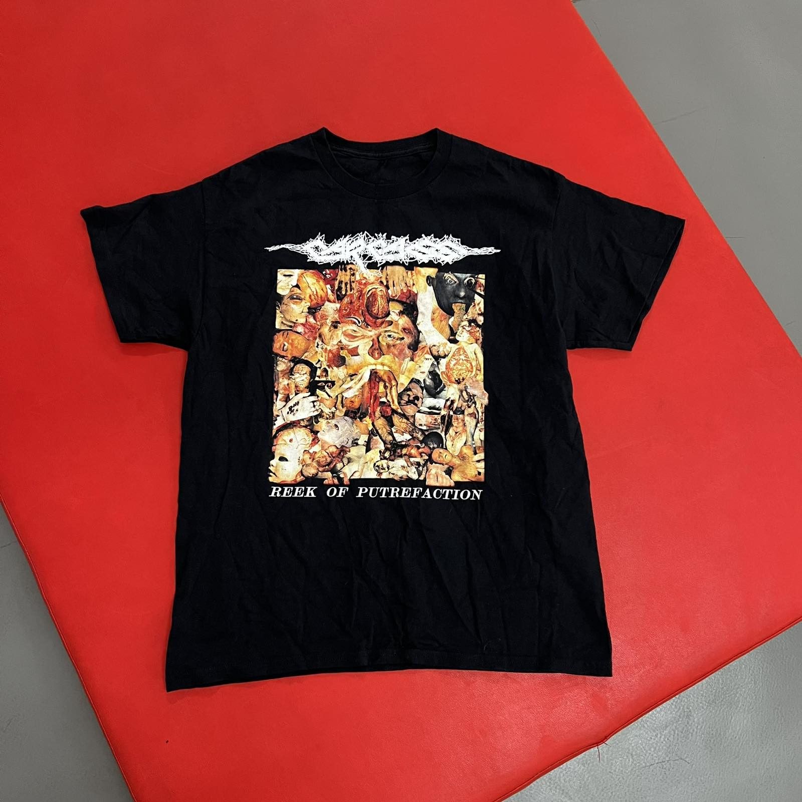 Band Tees Carcass Artwork Drawing Metal Band Tee (G-29) Size US M / EU 48-50 / 2 - 1 Thumbnail