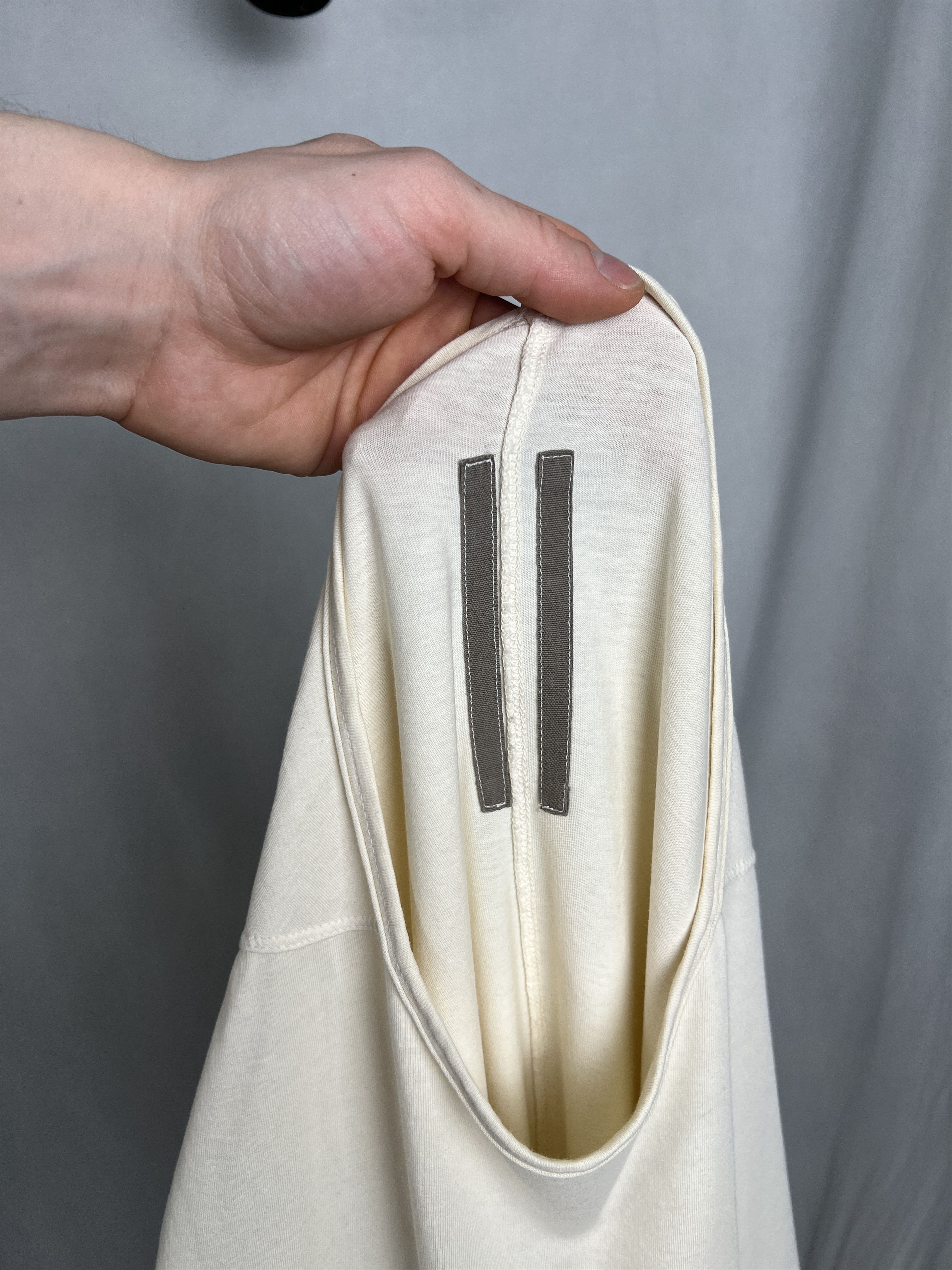 Rick Owens Rick Owens White T-shirt Size US L / EU 52-54 / 3 - 23 Thumbnail