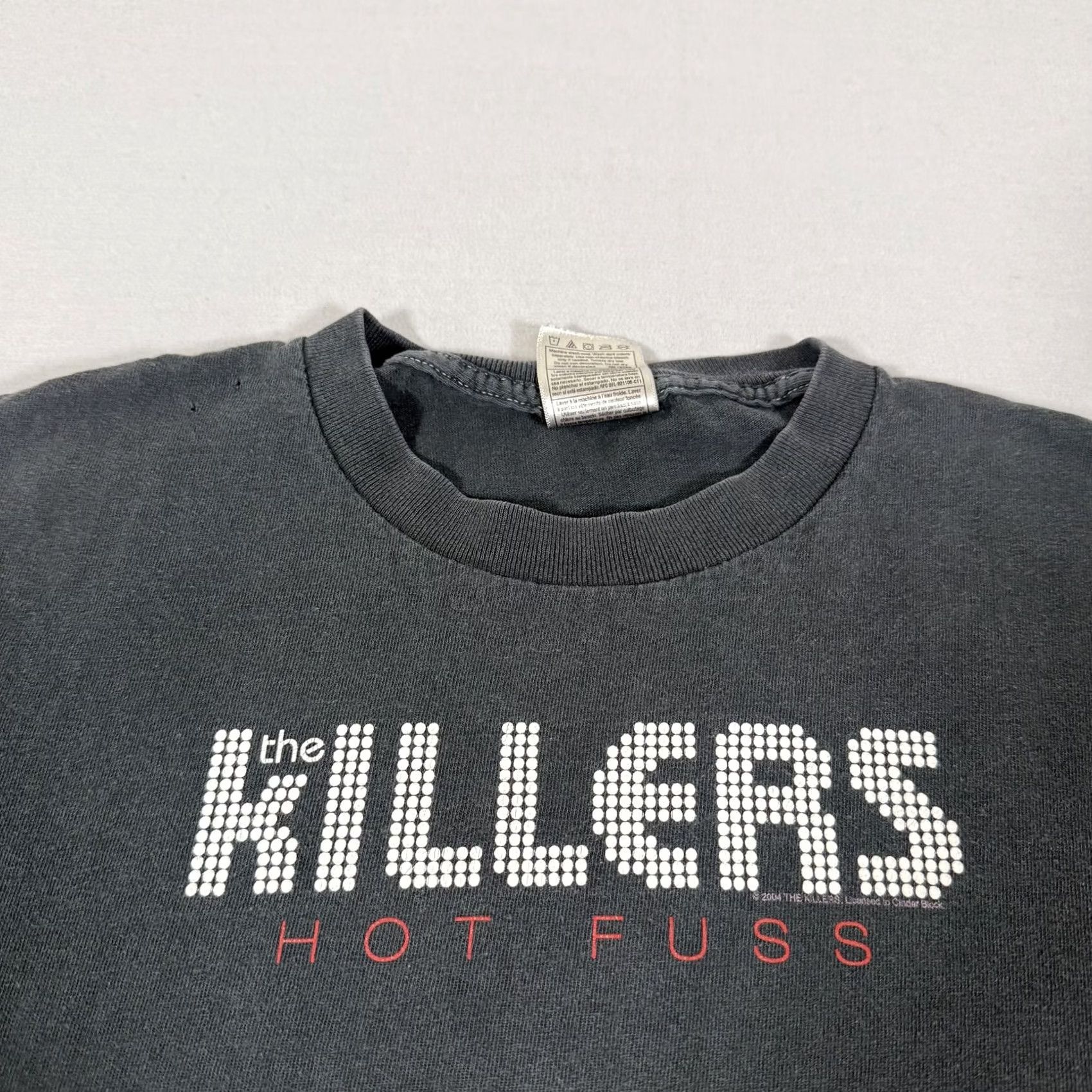 Fruit Of The Loom VINTAGE The Killers Shirt Mens S Black Hot Fuss Band Music Concert Tee Size US S / EU 44-46 / 1 - 3 Thumbnail