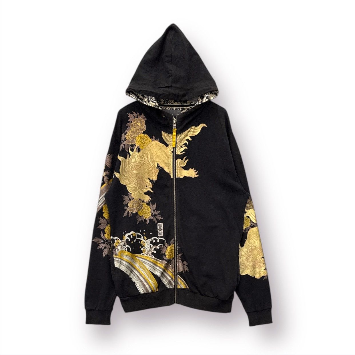Japanese Brand 🇯🇵 Japan Sukajan Printed Style Sweat Hoodie - L Size US L / EU 52-54 / 3 - 1 Thumbnail