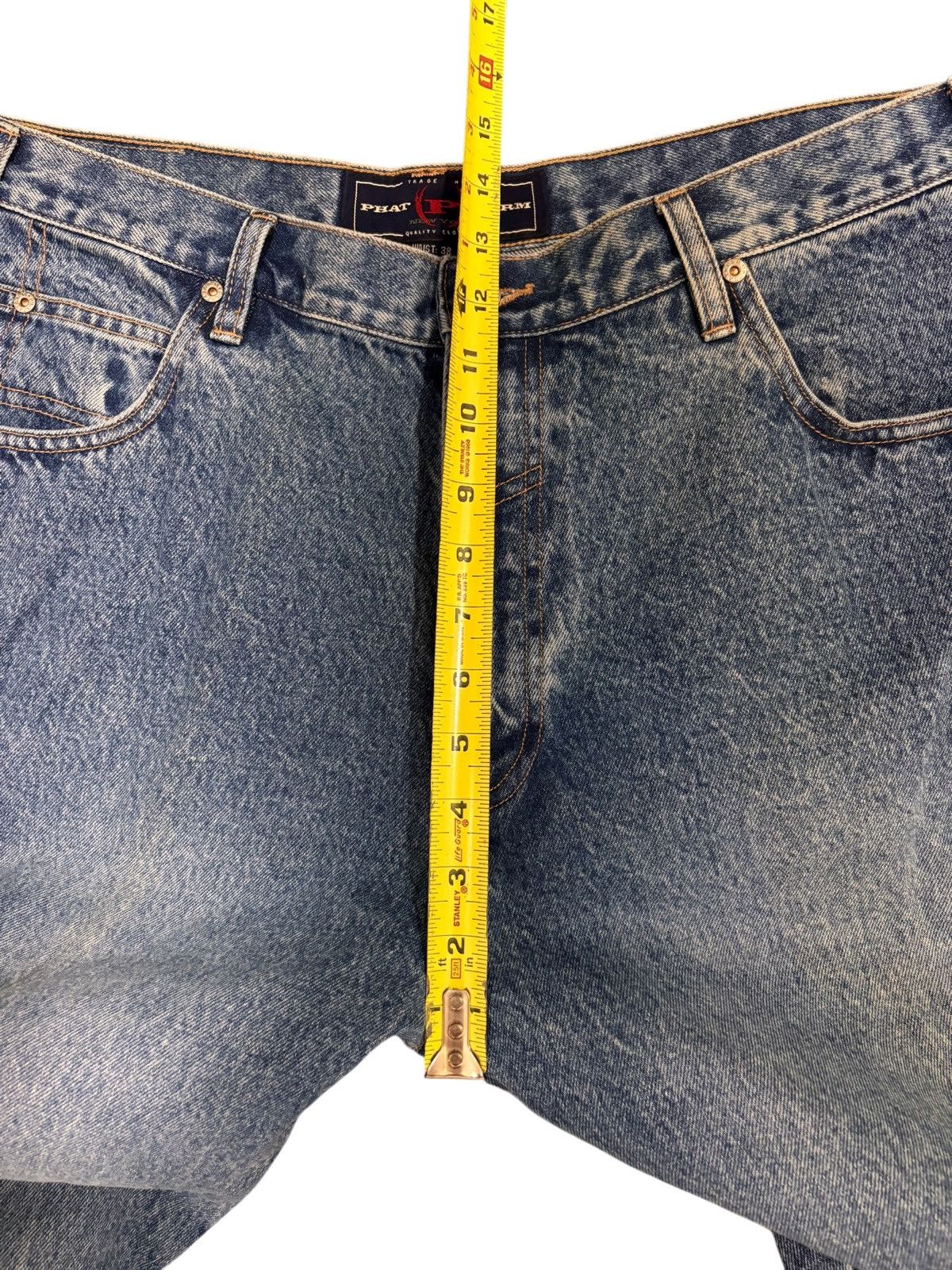 Phat Farm Phat Farm Men's 38x34 Carpenter Denim Jeans Y2K Vintage Bagy Size US 38 / EU 54 - 14 Thumbnail