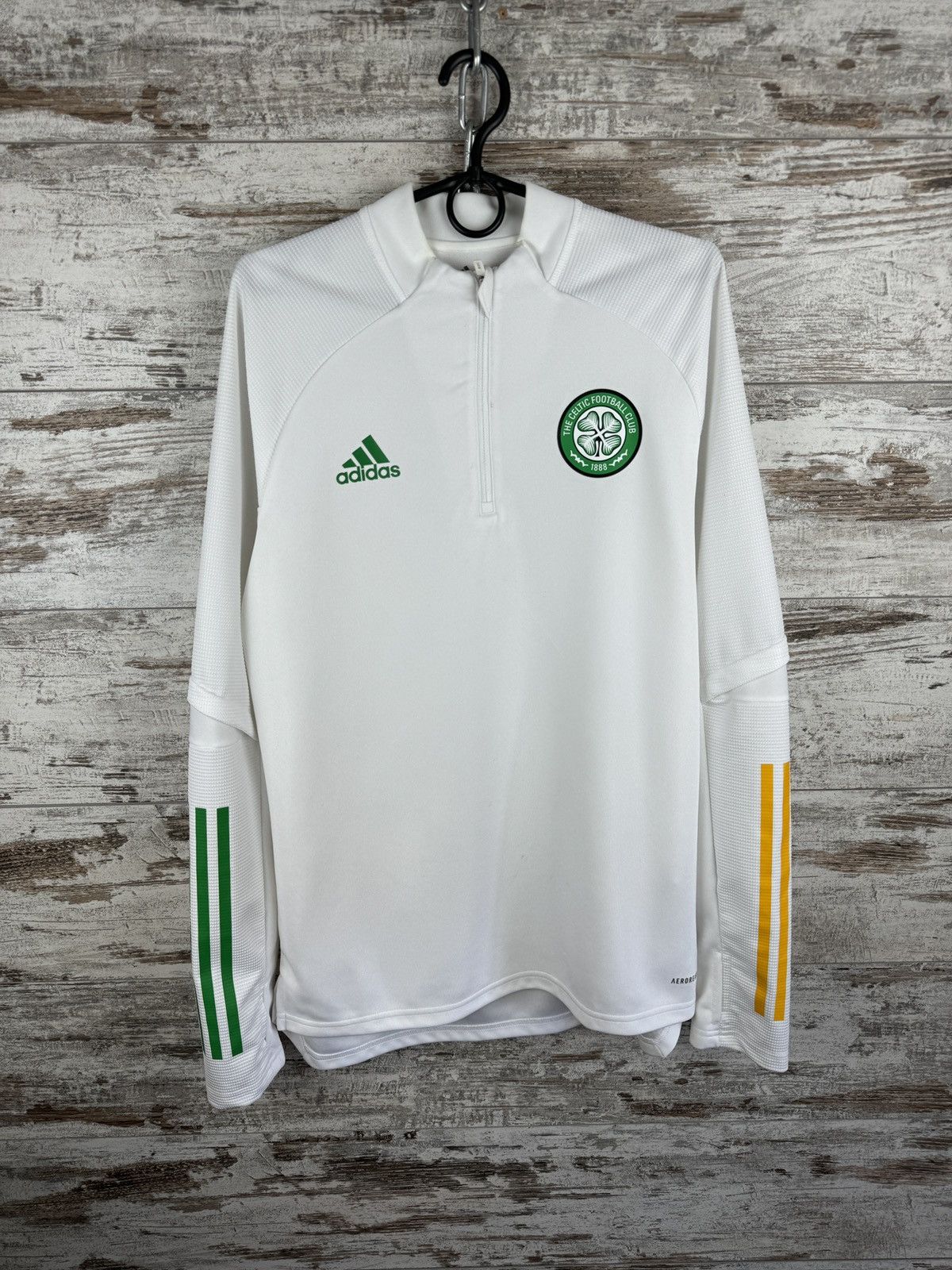 Adidas × Vintage Mens Vintage Adidas FC Celtic soccer jersey sweatshirt rare Size US M / EU 48-50 / 2 - 1 Thumbnail