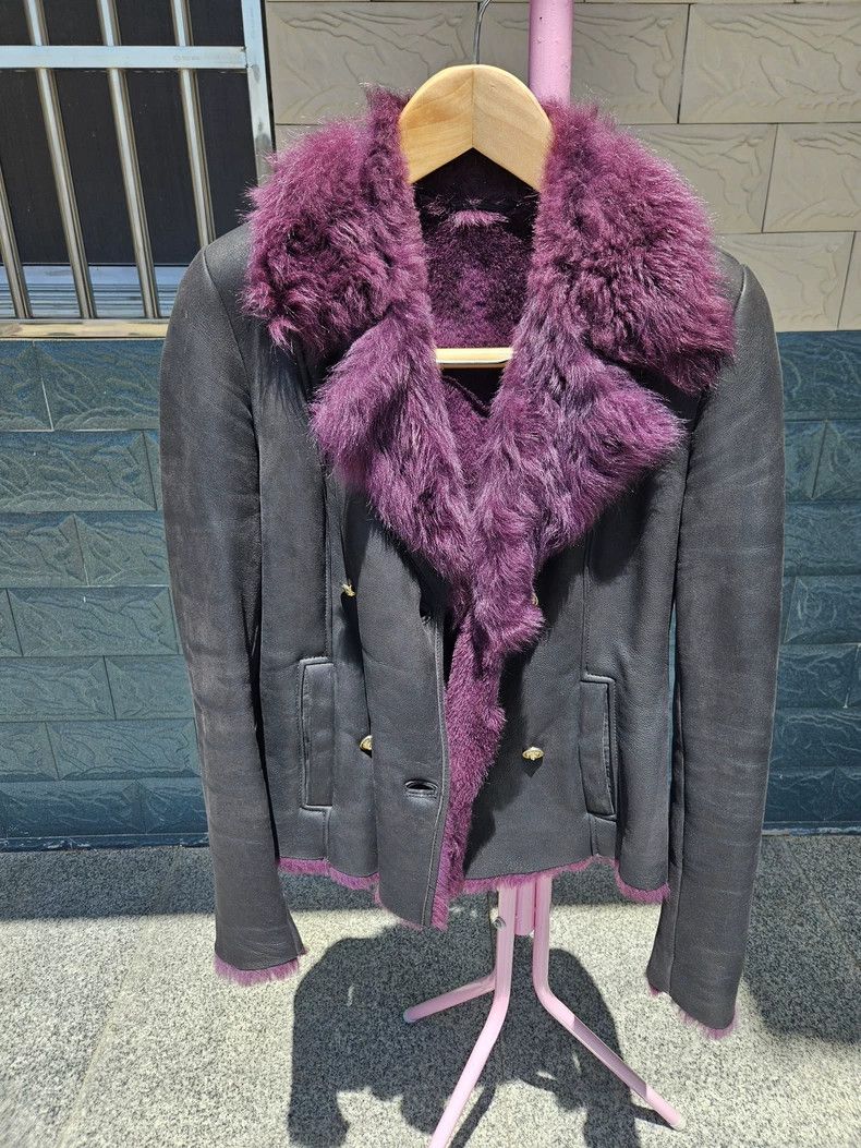 Versace Versace Fur one-piece coat Size S / US 4 / IT 40 - 1 Thumbnail