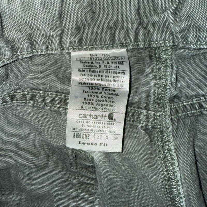Carhartt Loose Fit Grey Carhartt Carpenter Pants Size US 32 / EU 48 - 3 Thumbnail