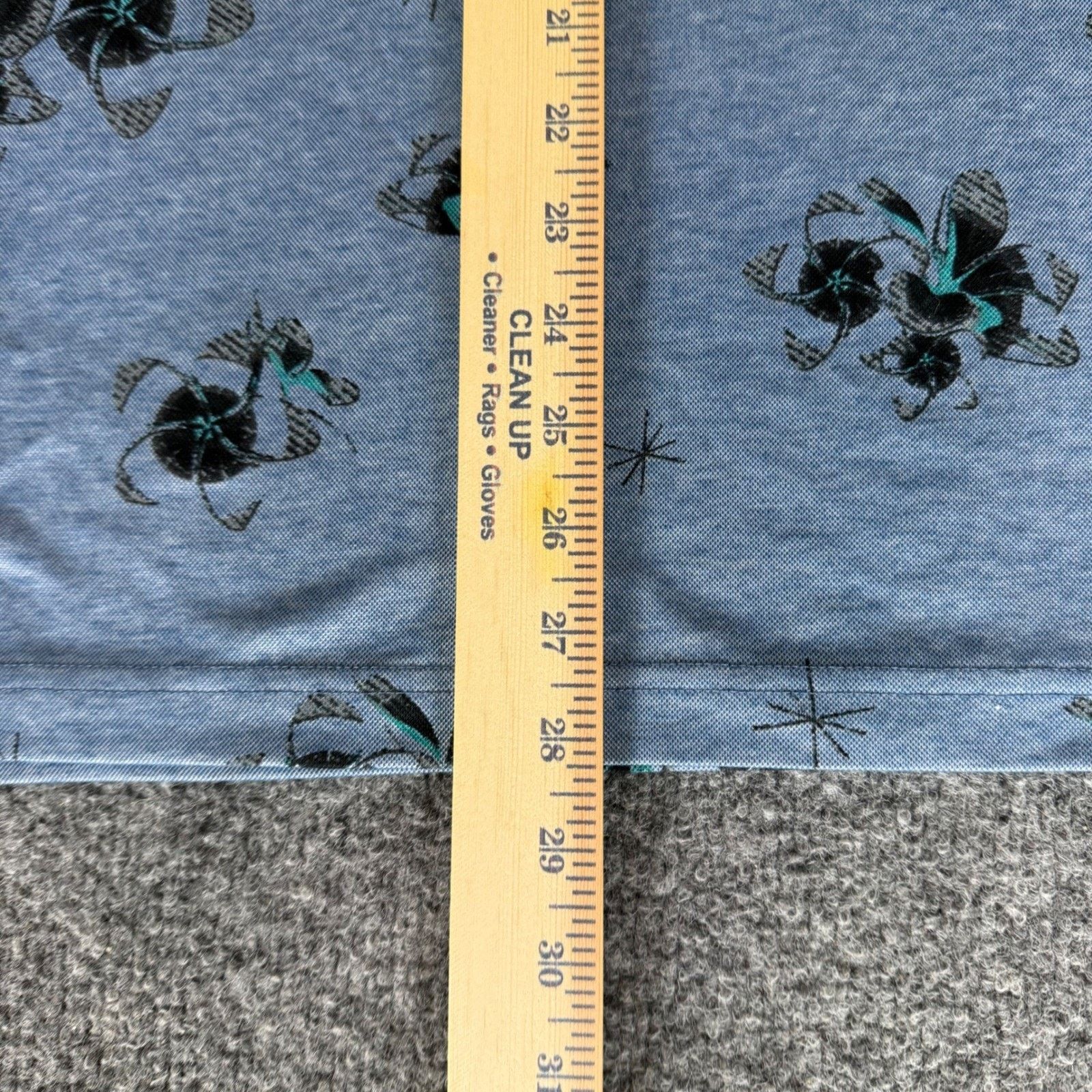 TravisMathew Travis Mathew Polo Shirt Mens Medium Blue Floral Golf Size US M / EU 48-50 / 2 - 8 Thumbnail