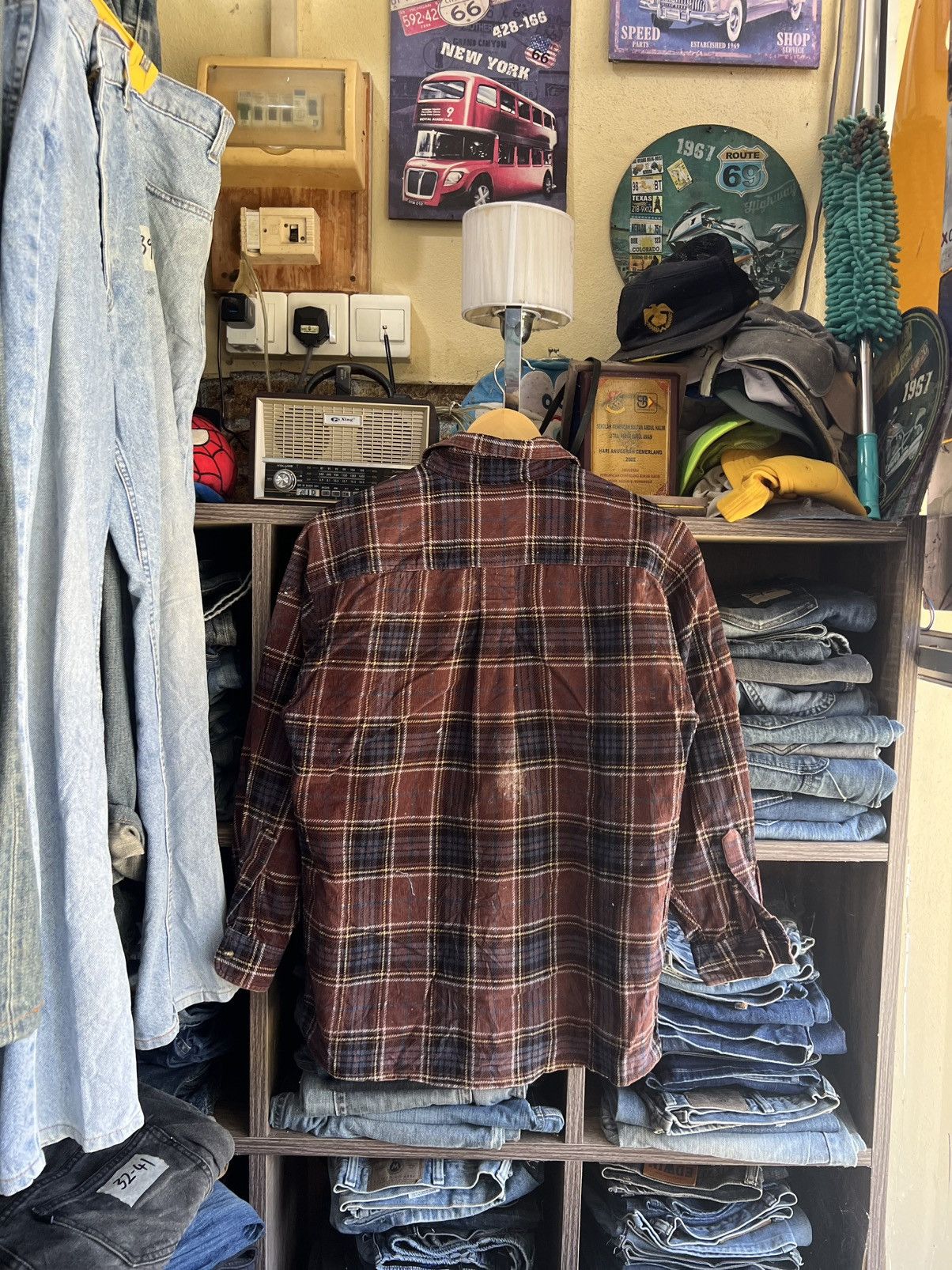 L.L. Bean 🔥Vintage LL Bean Corduroy Flannel Size US S / EU 44-46 / 1 - 3 Thumbnail