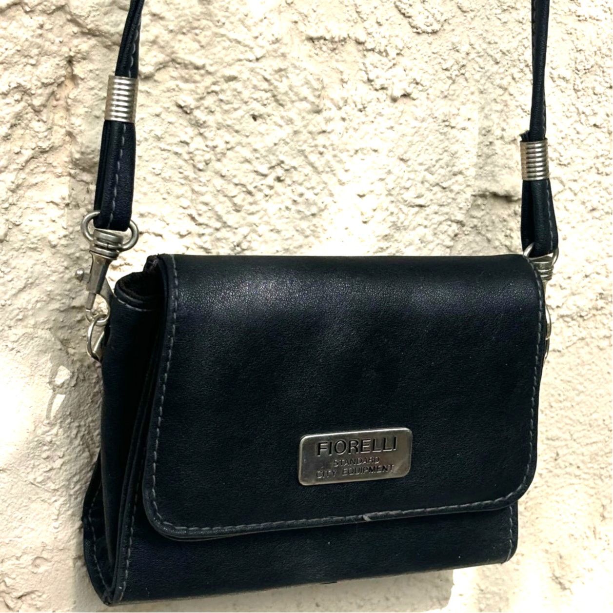Giorgio Fiorelli Black & Silver Florelli Purse Size ONE SIZE - 4 Thumbnail