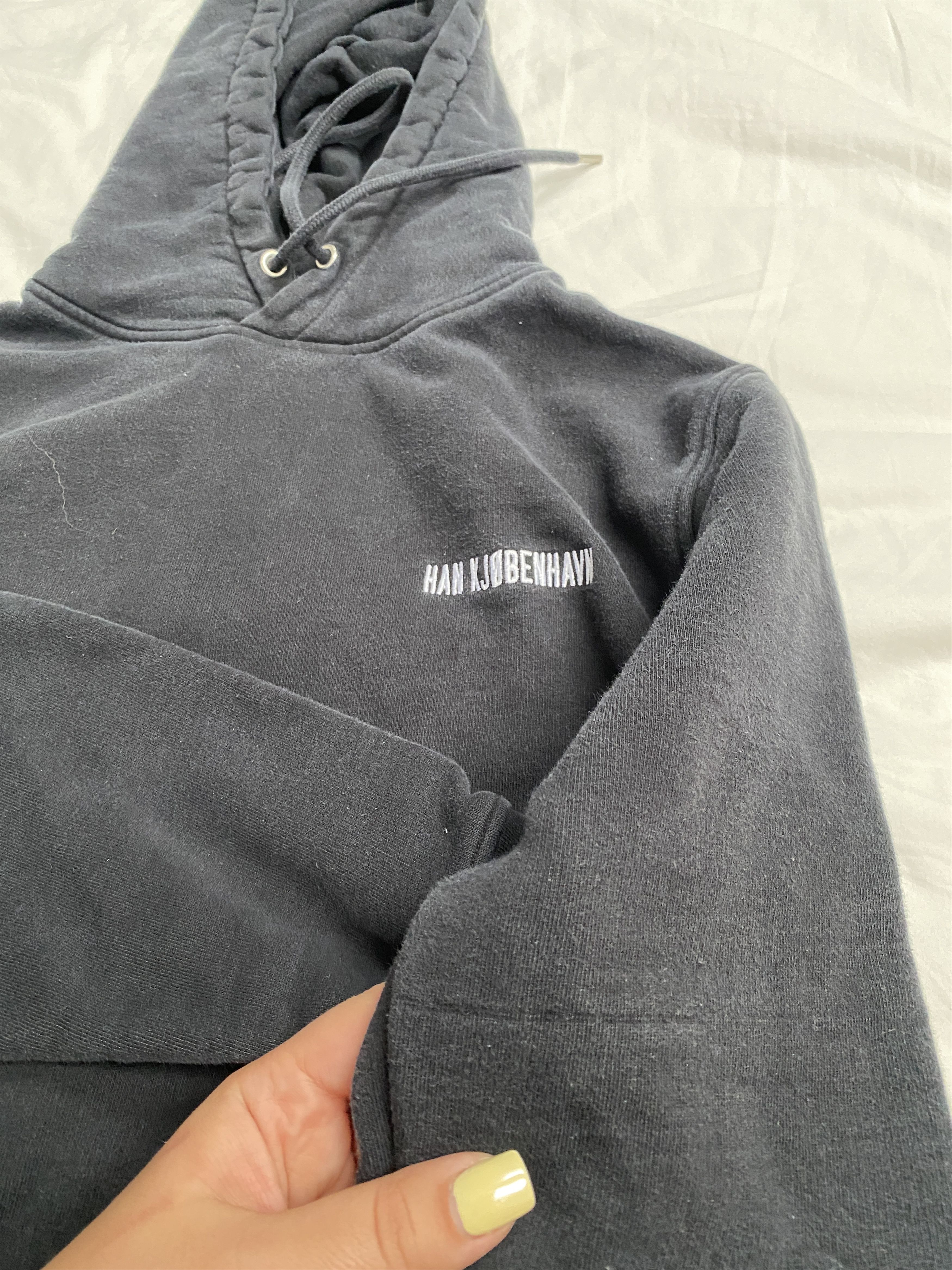 Han Kjobenhavn Han Kjobenhavn casual hoodie small logo skate rap hip hop Size US L / EU 52-54 / 3 - 8 Thumbnail