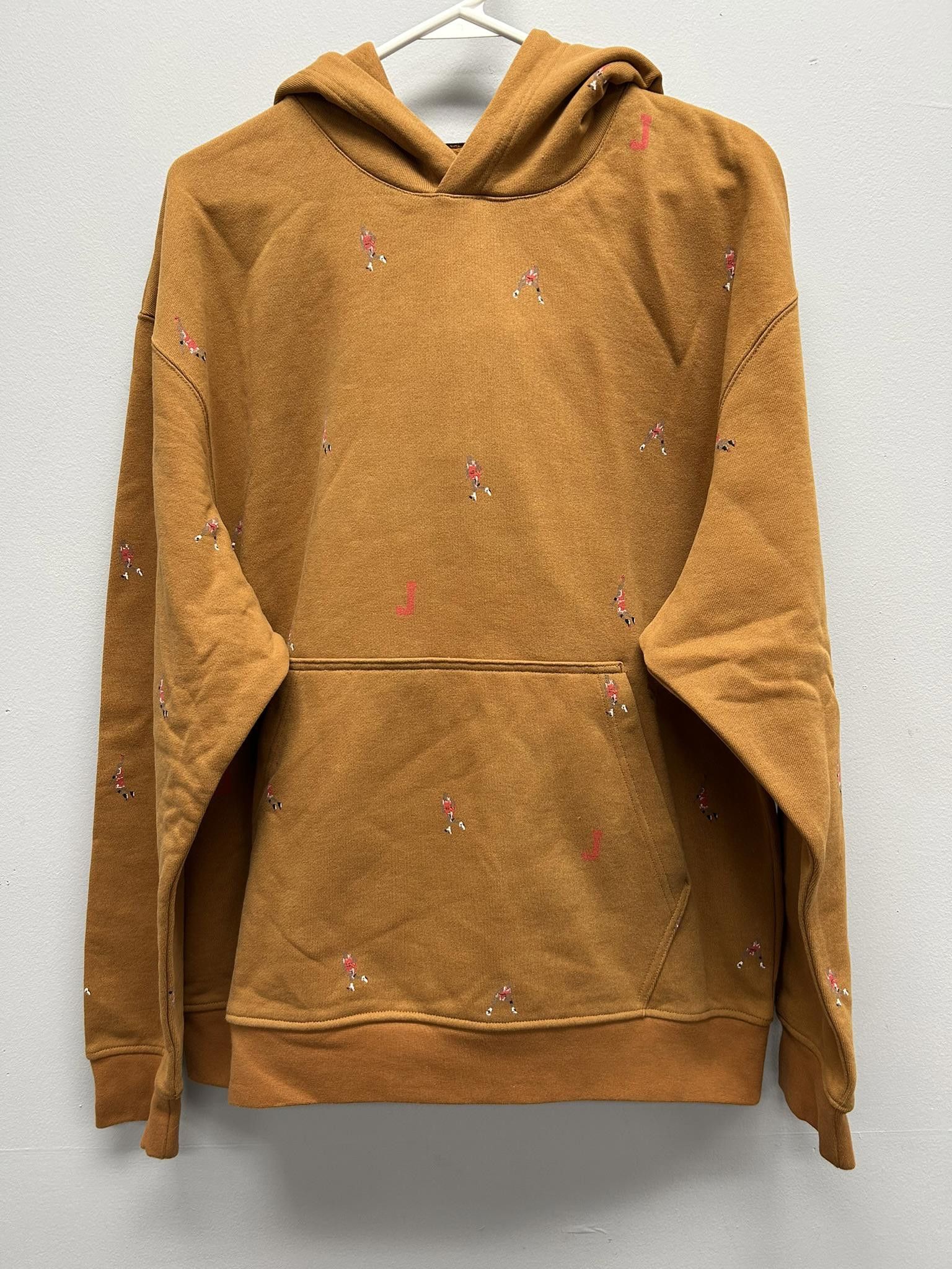 Designer Nike Jordan Basketball Graphic Pullover Hoodie Size US L / EU 52-54 / 3 - 1 Thumbnail