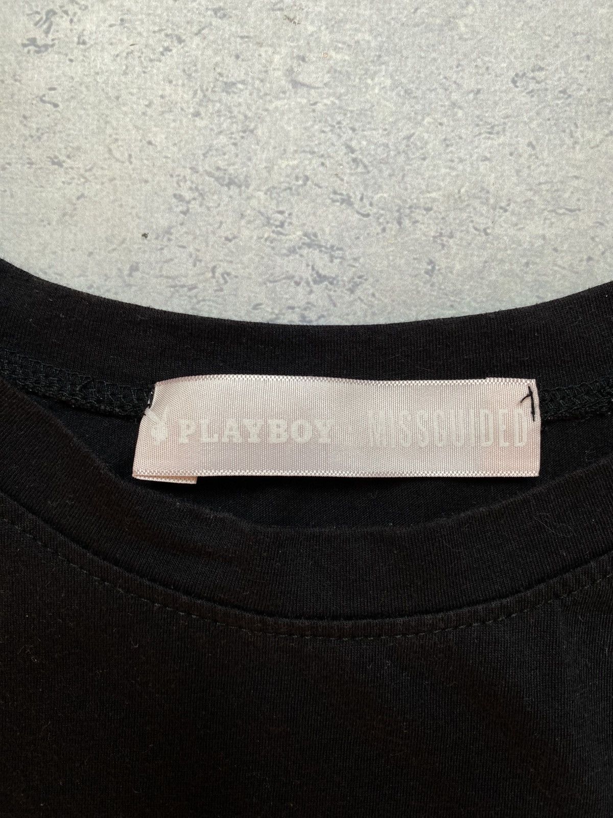 Playboy Misguided x Playboy Black/Green Embroider Graphic Back Size US XXL / EU 58 / 5 - 6 Thumbnail