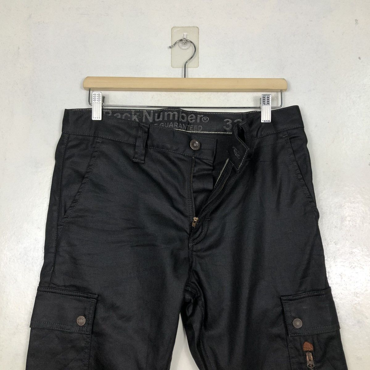 Hysteric Glamour 🔥VINTAGE BIKER PANTS WAXED DESIGN BACK NUMBER Size US 34 / EU 50 - 17 Thumbnail