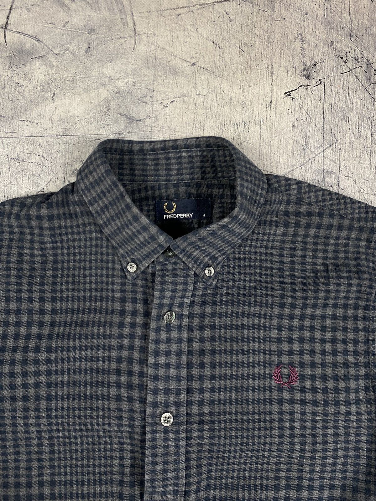 Fred Perry Y2K Fred Perry Button Up Checkered Shirt Size US M / EU 48-50 / 2 - 8 Thumbnail