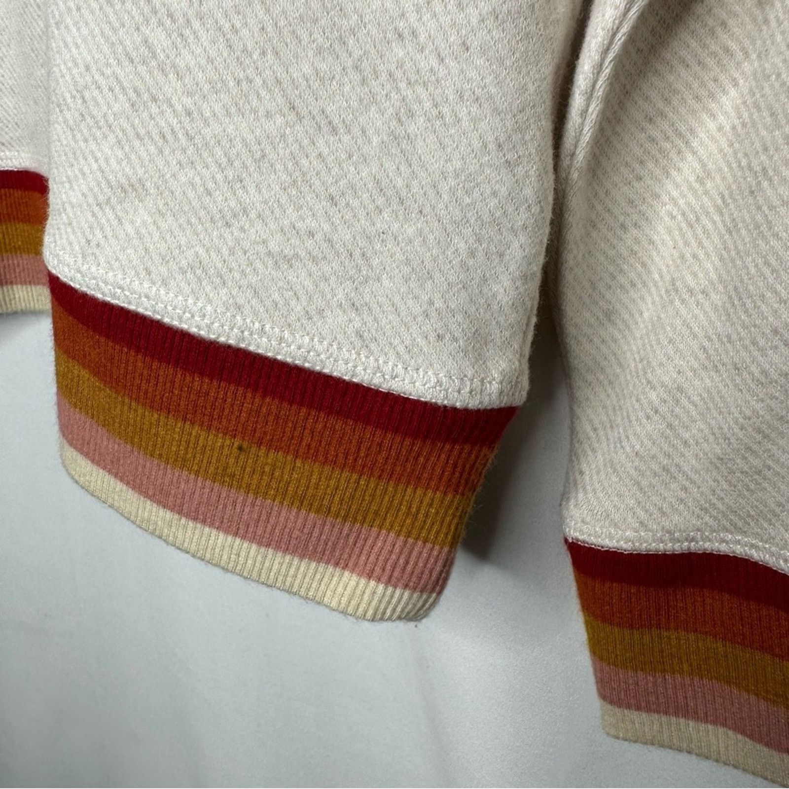 Faherty FAHERTY Legend Sweater Crew Off White NWT in XL Size XL / US 12-14 / IT 48-50 - 4 Thumbnail