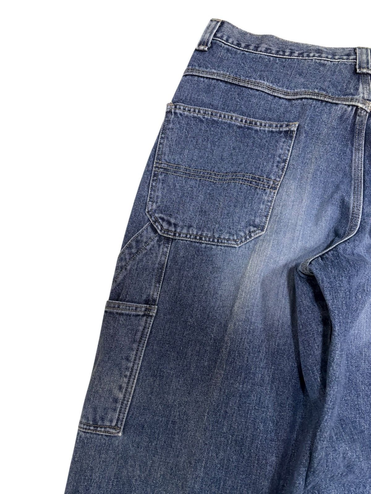 Marithe + Francois Girbaud Vintage Marithe Girbaud Jeans Size 38 Blue Denim Double Knee Size US 38 / EU 54 - 5 Thumbnail