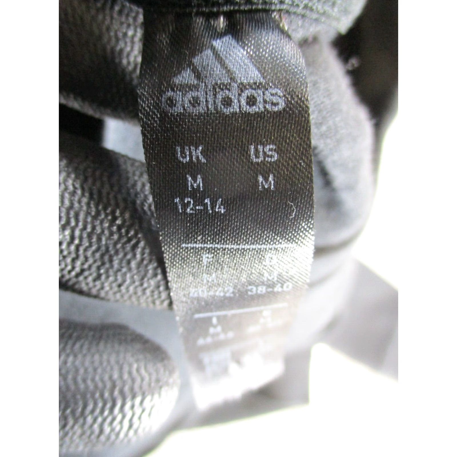 Adidas VINTAGE Adidas Sweater Womens Medium Black Cotton Fleece Pullover Crew Neck Casual Womens Size M / US 6-8 / IT 42-44 - 3 Thumbnail