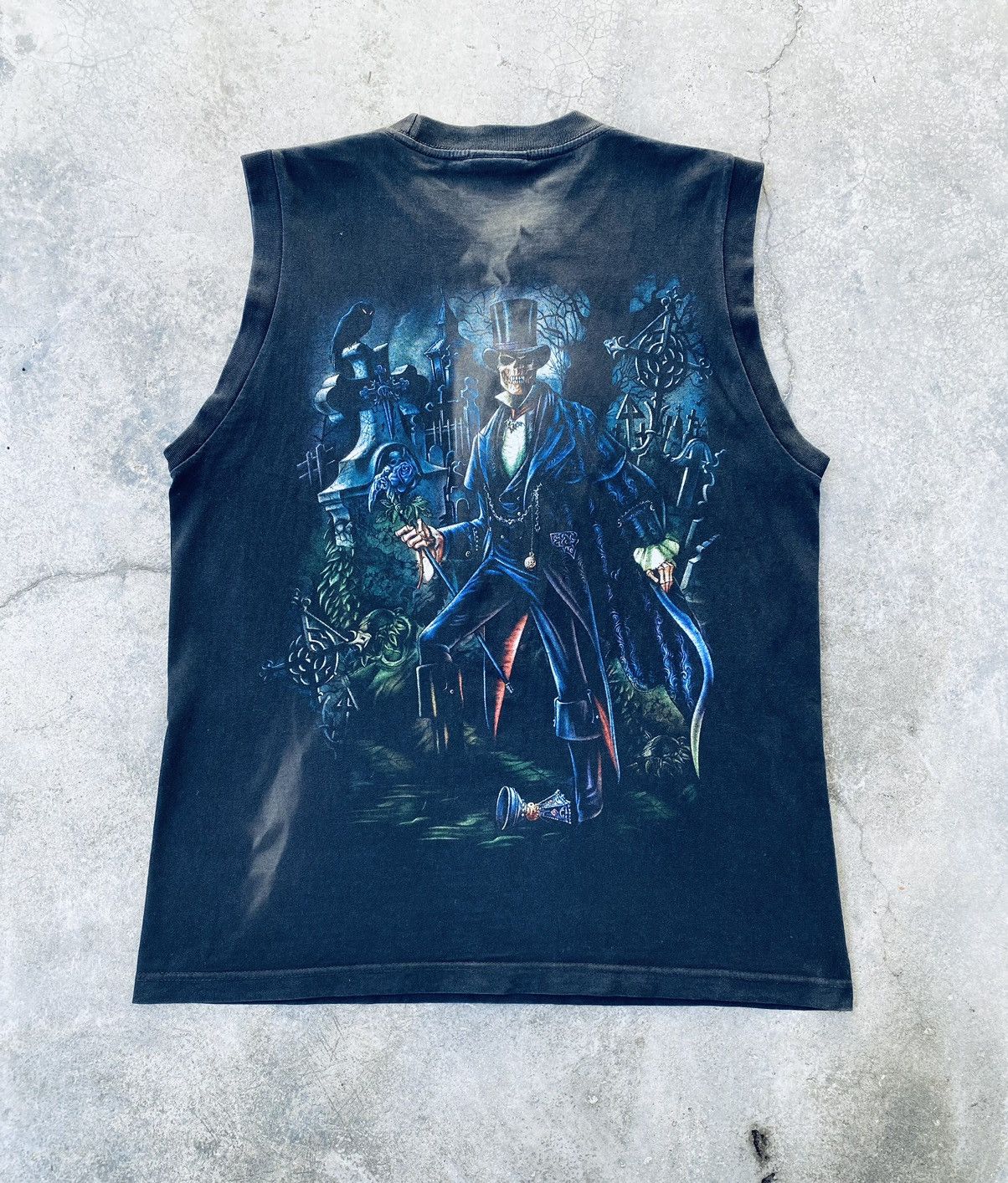 Vintage Vintage Seben Zero One Devil Sleeveless Tees Size US M / EU 48-50 / 2 - 2 Thumbnail