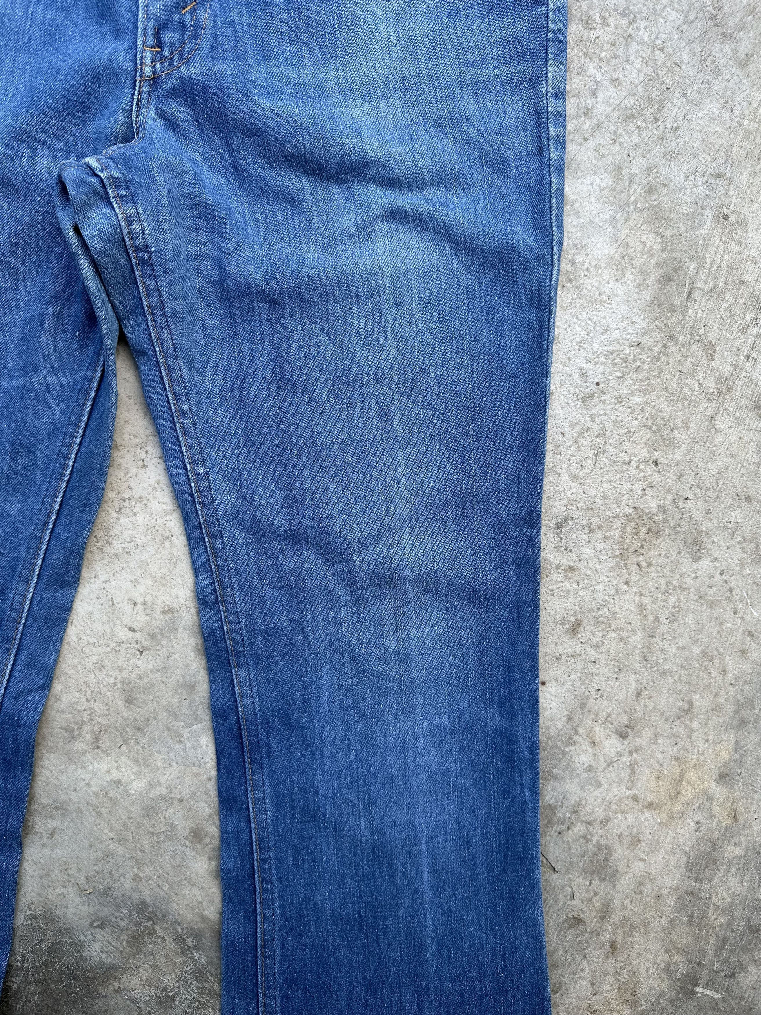 Levi's Rare!! 70s 646 Orange Tab Talon 42 Flare Bell Bottom Jeans Size US 32 / EU 48 - 12 Thumbnail