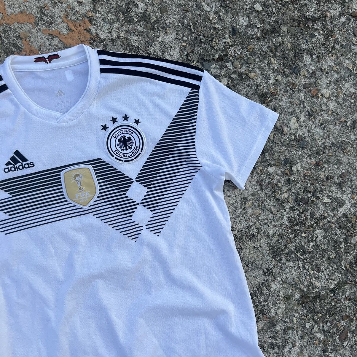 Adidas × Vintage Vintage Adidas Germany Soccer Jersey Blokecore Rare Style L Size US L / EU 52-54 / 3 - 4 Thumbnail