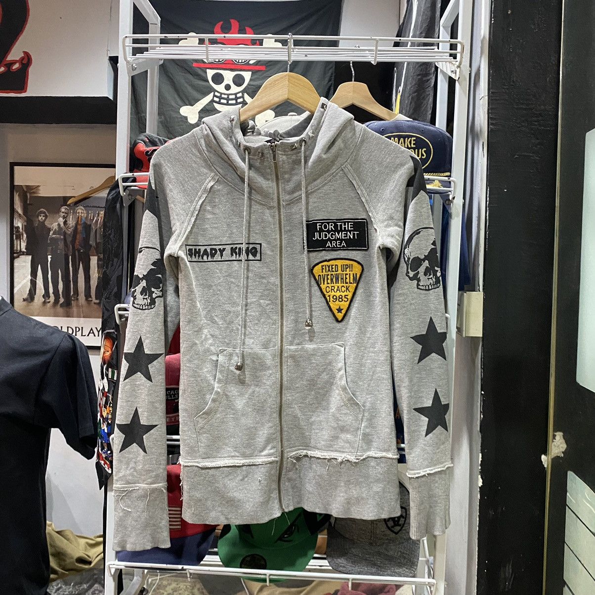 If Six Was Nine Sky Bomber hoodie inspired Hysteric Glamour Punk Bondage Size S / US 4 / IT 40 - 2 Thumbnail