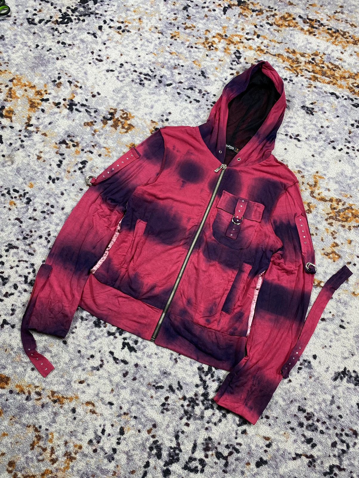 Japanese Brand Gothic punk Yolma style Ziphoodie Size US S / EU 44-46 / 1 - 2 Thumbnail