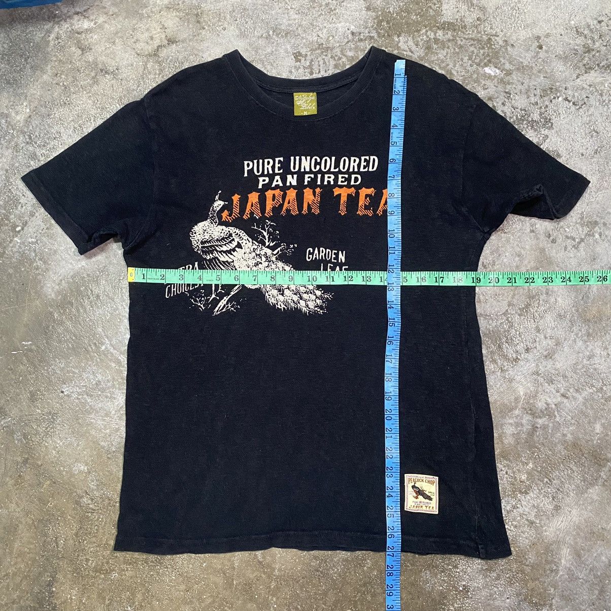 Japanese Brand Japan Tea Peacock Chop T Shirt Size US M / EU 48-50 / 2 - 11 Thumbnail